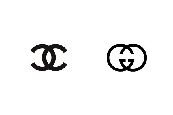 chanel gucci logo