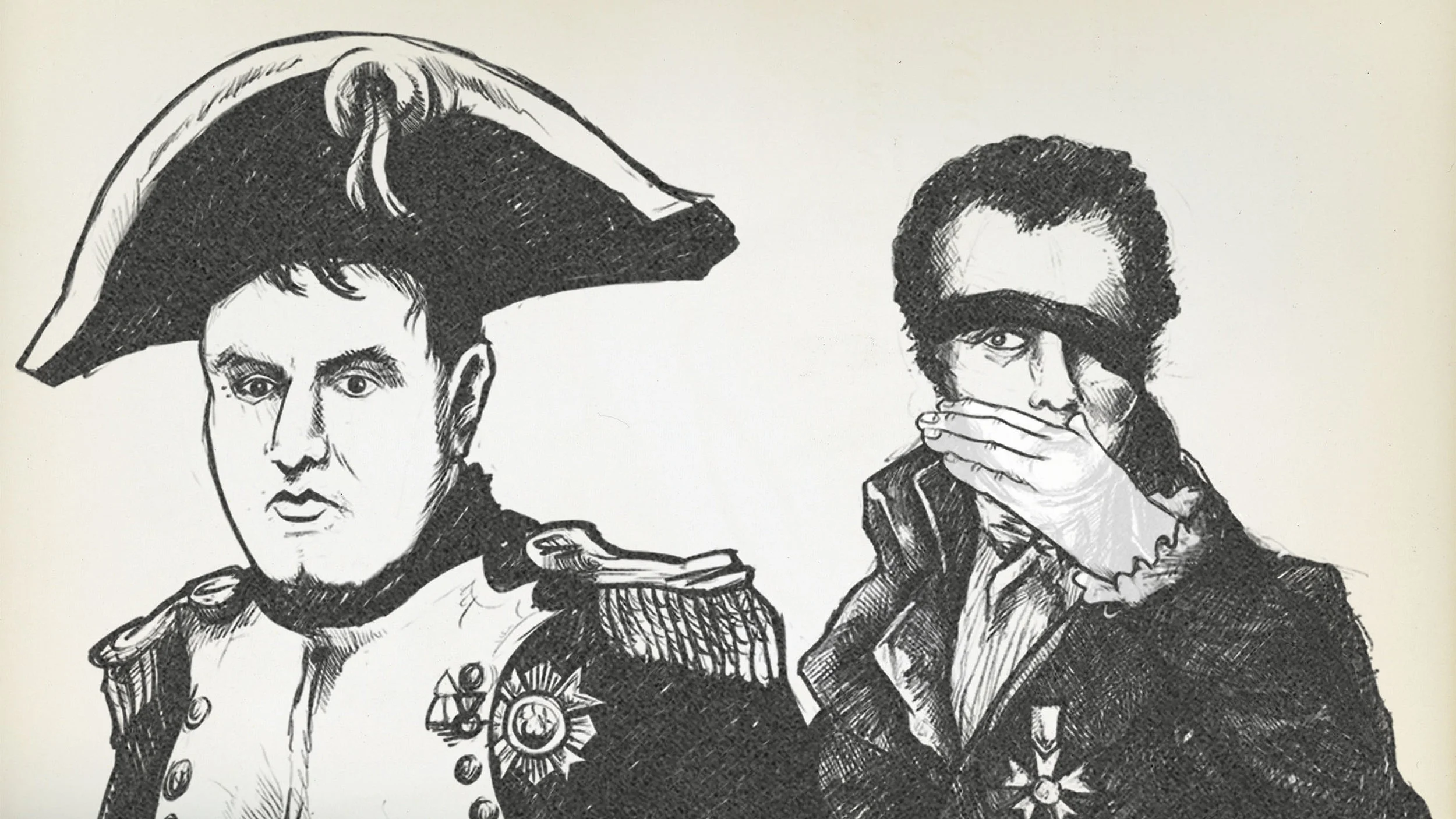 Animtion still from a segment about the invention of the pencil