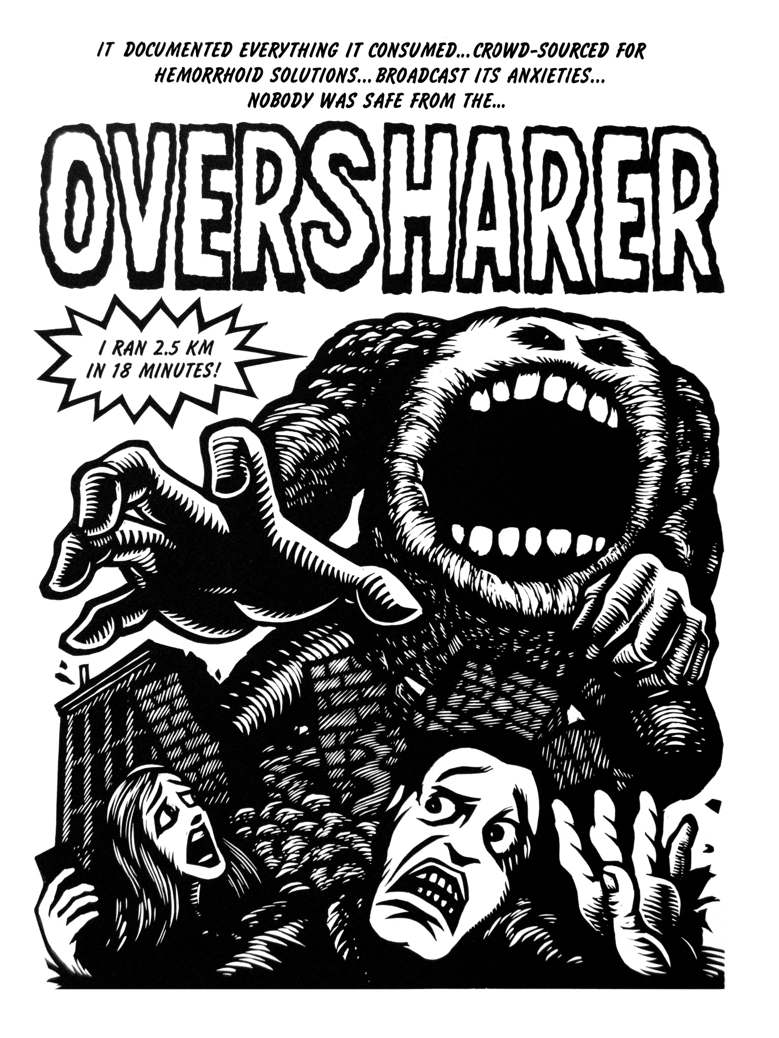 Woodcut and letterpress print