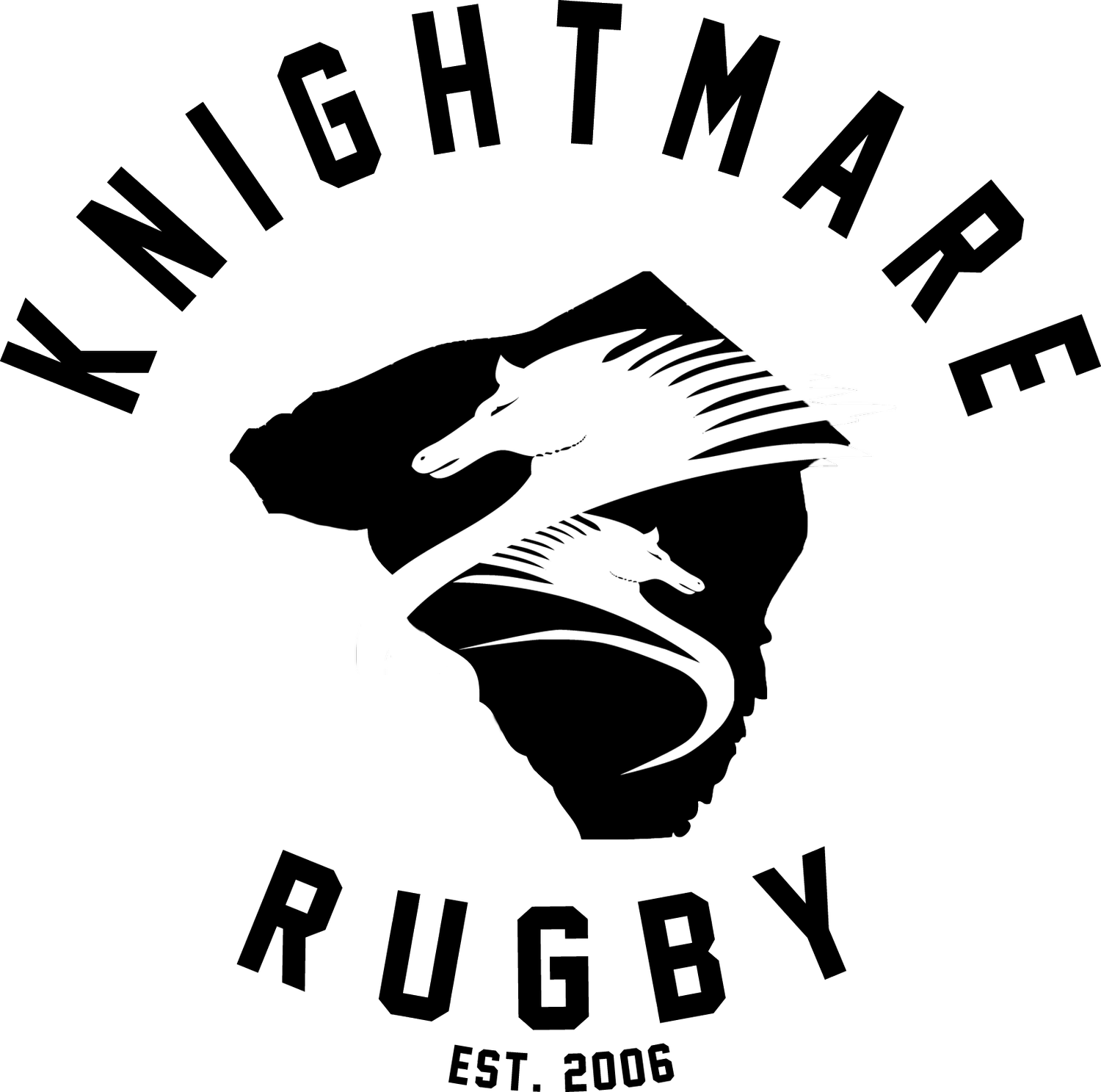 Knightmare Rugby Logo KNIGHTMARE RUGBY