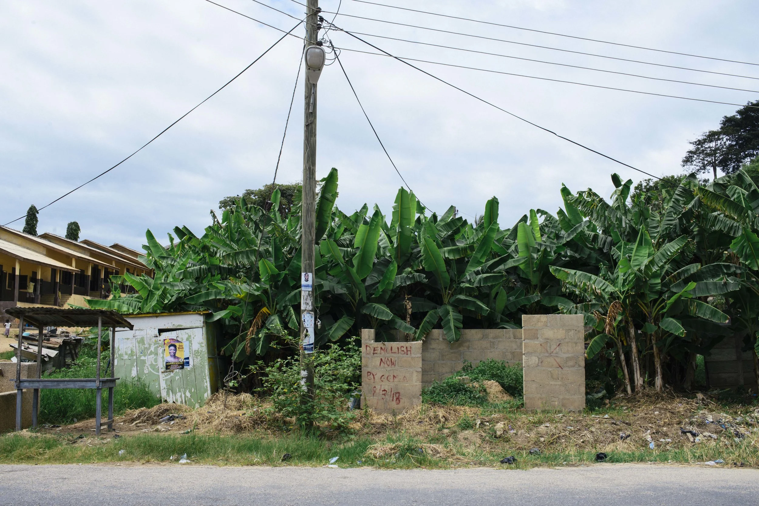 My street, Cape Coast Ghana