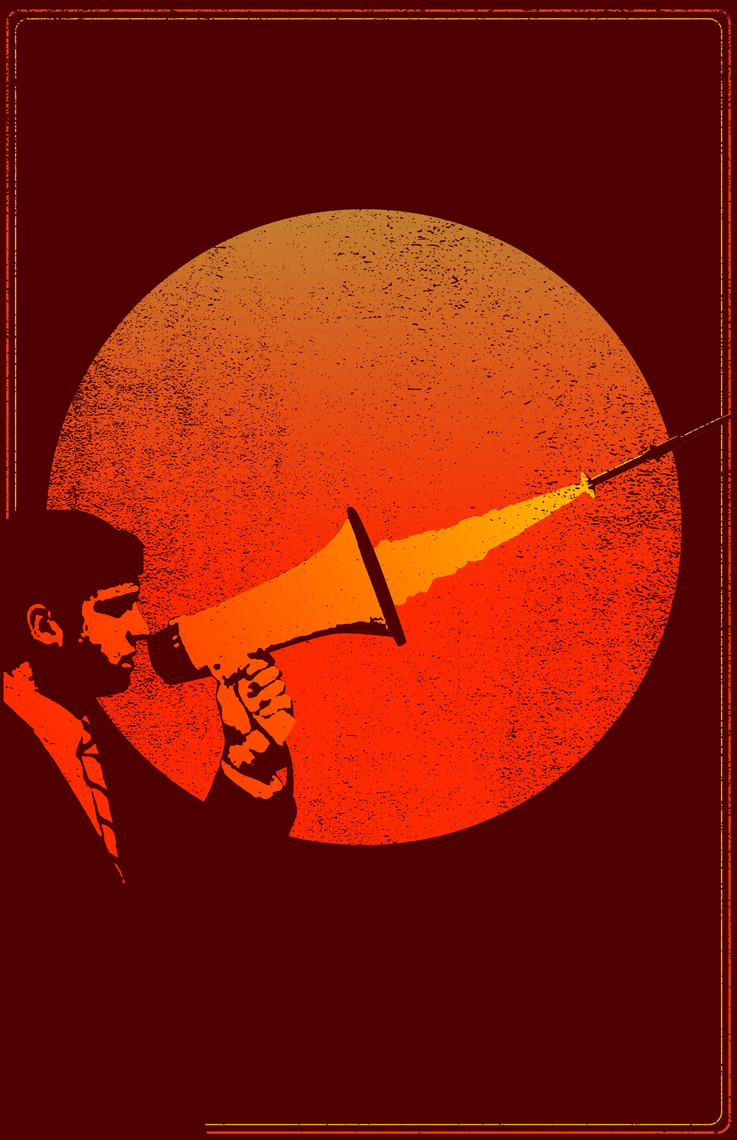 Your Voice Is A Weapon 11x17 Print — Amalgam Unlimited