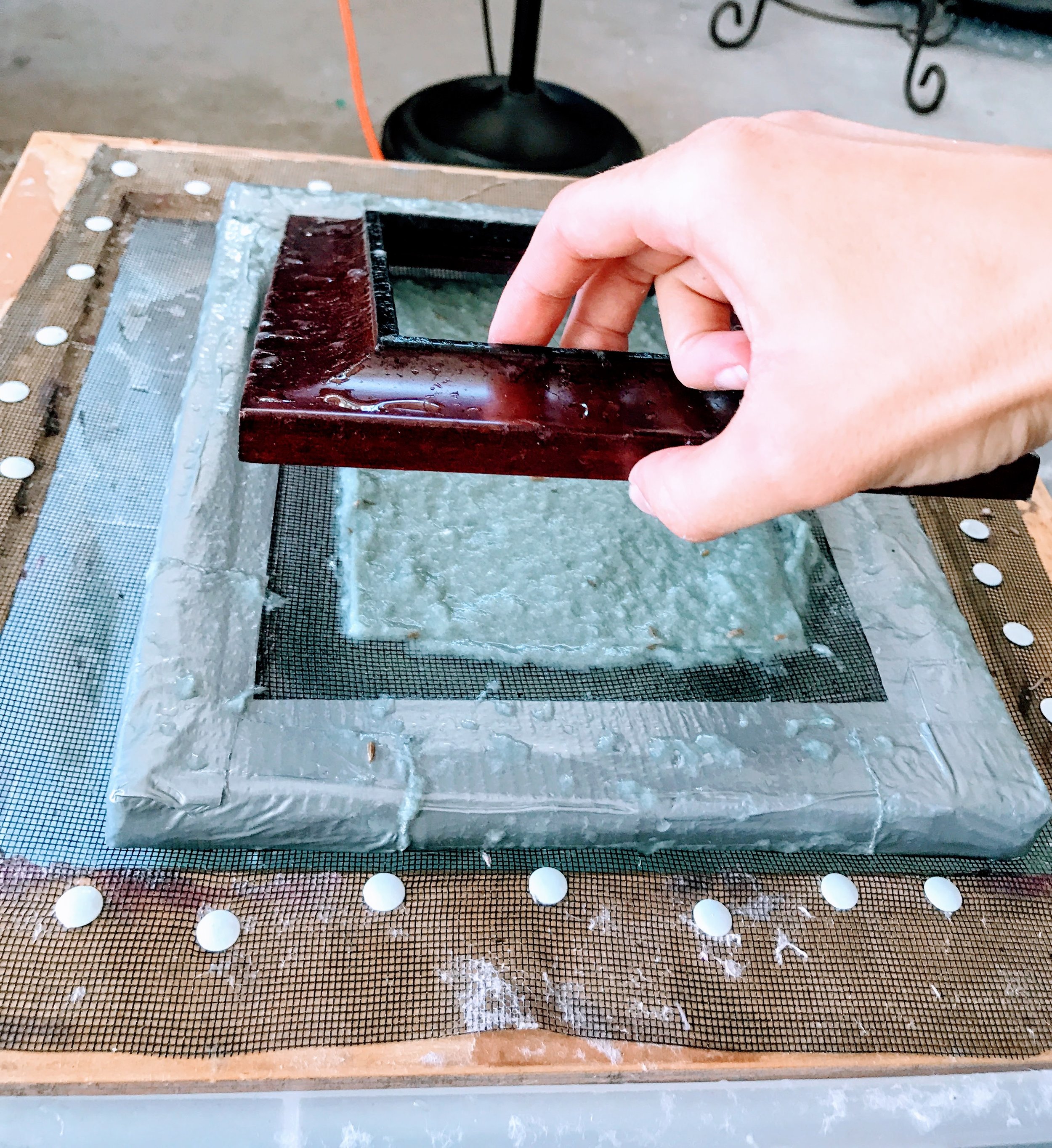 Making a Mould and Deckle for Future Papermaking Projects! 