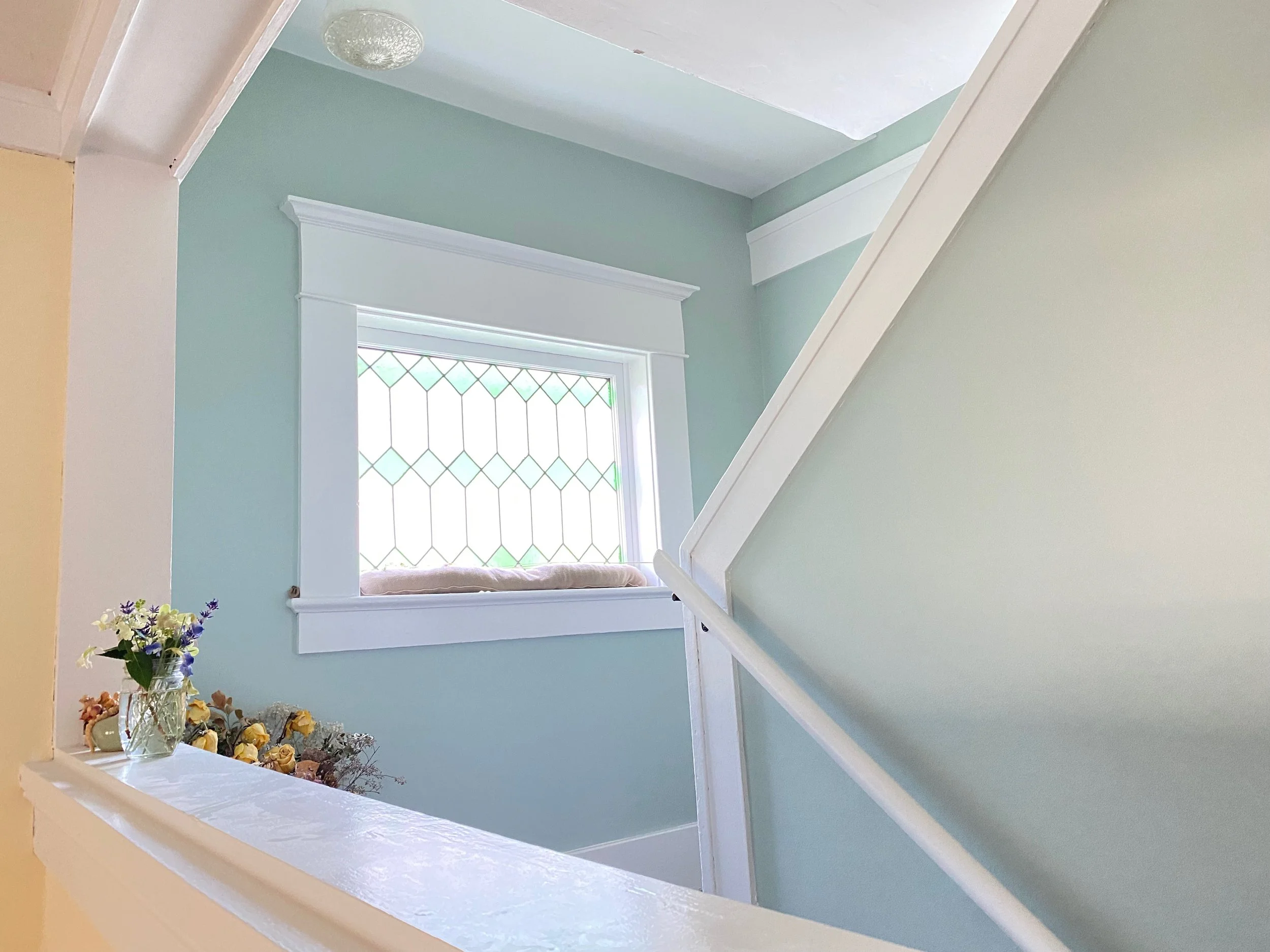 Heritage house interior Vancouver painted in historical colours
