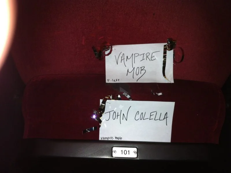 Your seat, sir!