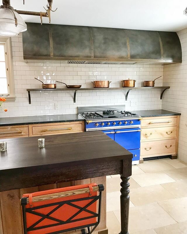 Nothing like a colorful @lacanche_us range. 🟦🔹 . . 
This is a kitchen we did back in 2014.
.
Designer: michaelaiduss .
.
.
.
.
&bull;
&bull;
&bull;
&bull;
&bull;
&bull;
&bull; 
#montclairnj #lacanche #stoddartconstruction #stoddartassociates #kitch