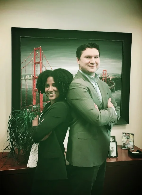 Very serious lawyer business here at WSGR with Andrew!