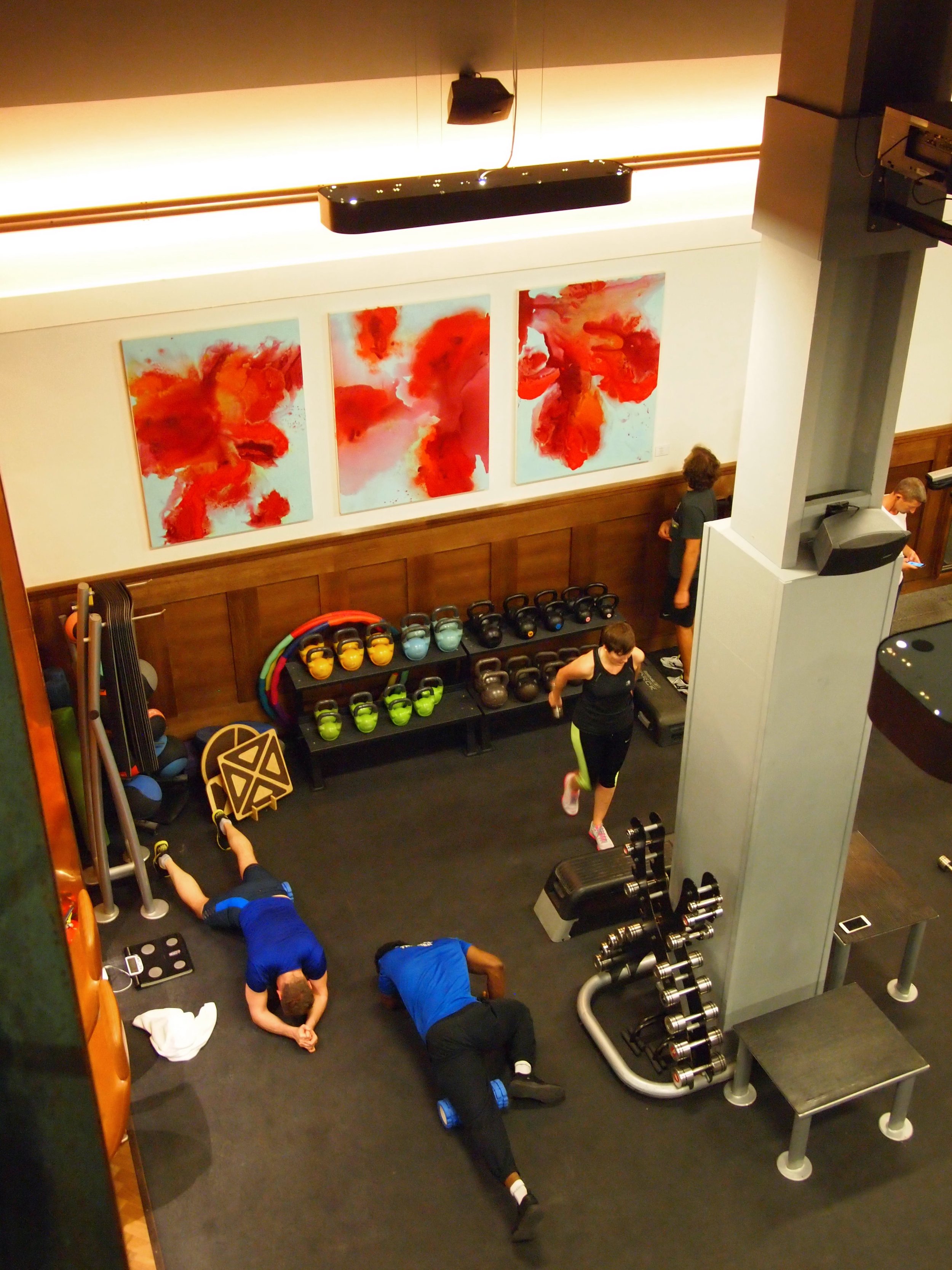 Third Space Gym with Rebecca Hossack Gallery 2016