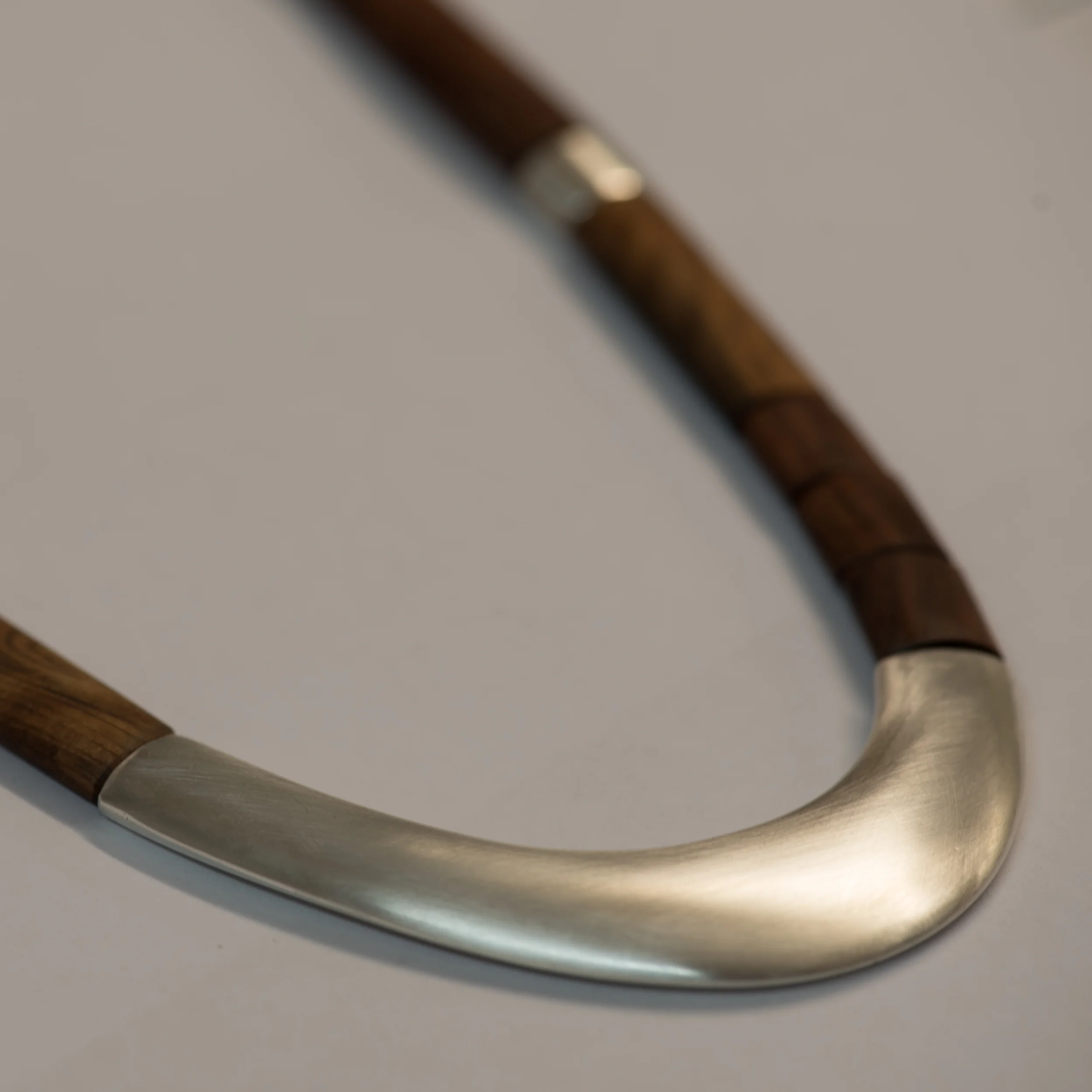 Driftwood and re-purposed silver