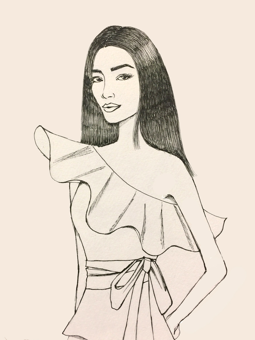 Here's my original sketch