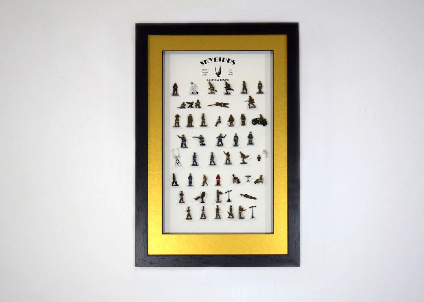 Box framed Model soldiers (Copy)