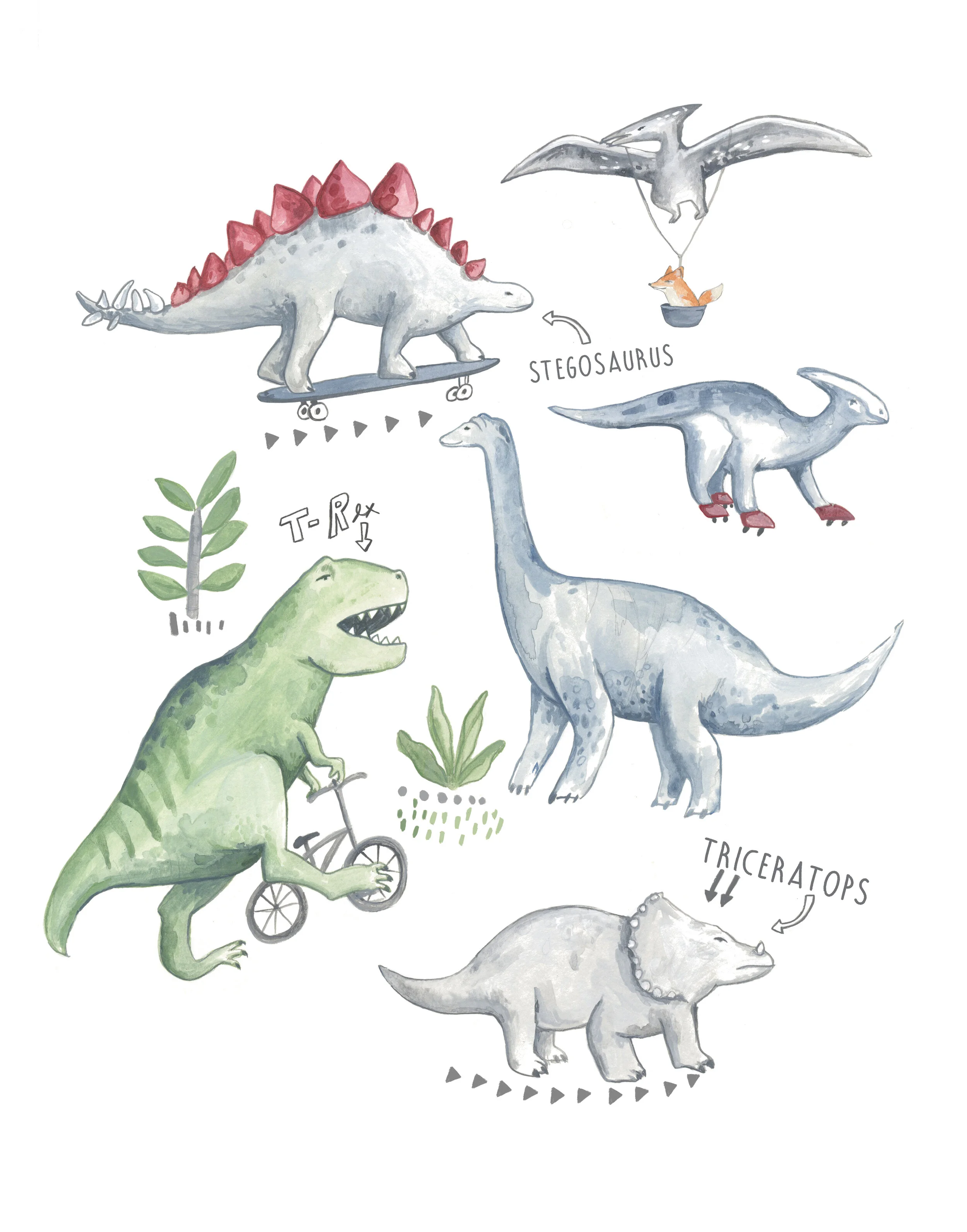 Dino friends 11x14.jpg