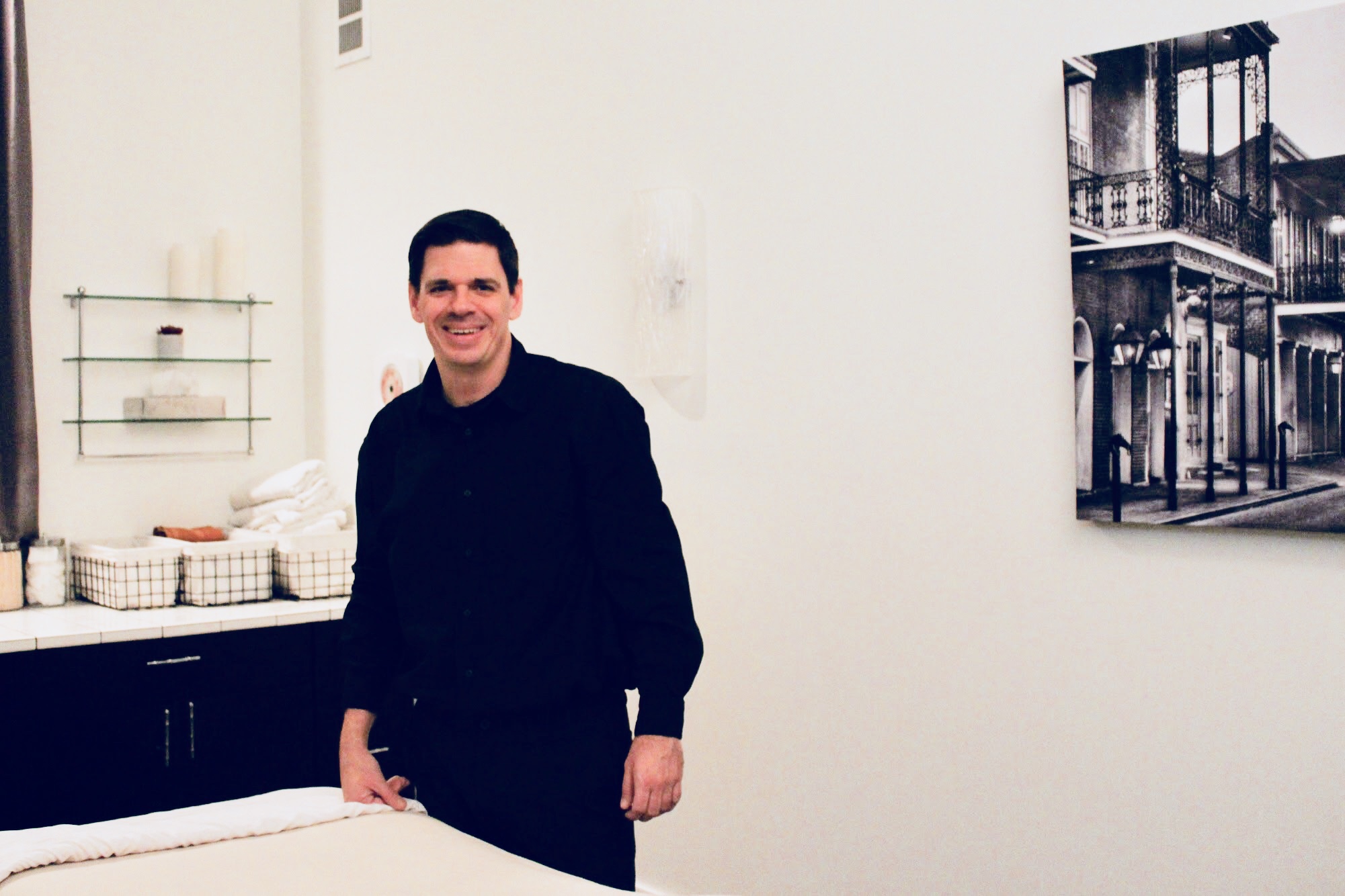 Scott Lea at Belladonna Day spa