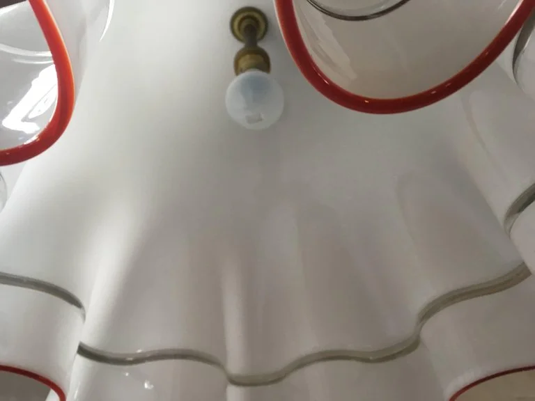 Mid -Century Murano Handkerchief Pendant Light 2.jpeg