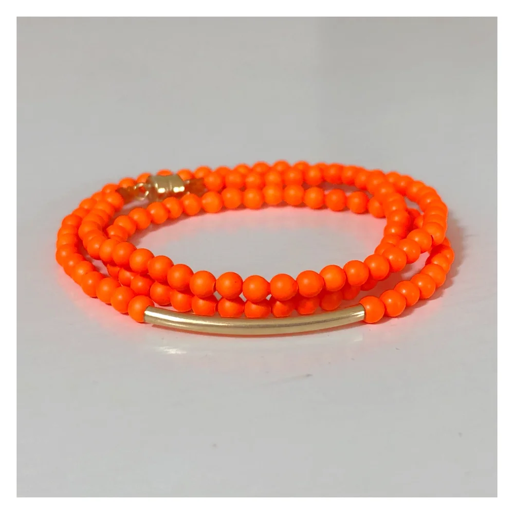 Neon SWAROVSKI Clare necklace — Rikkeline