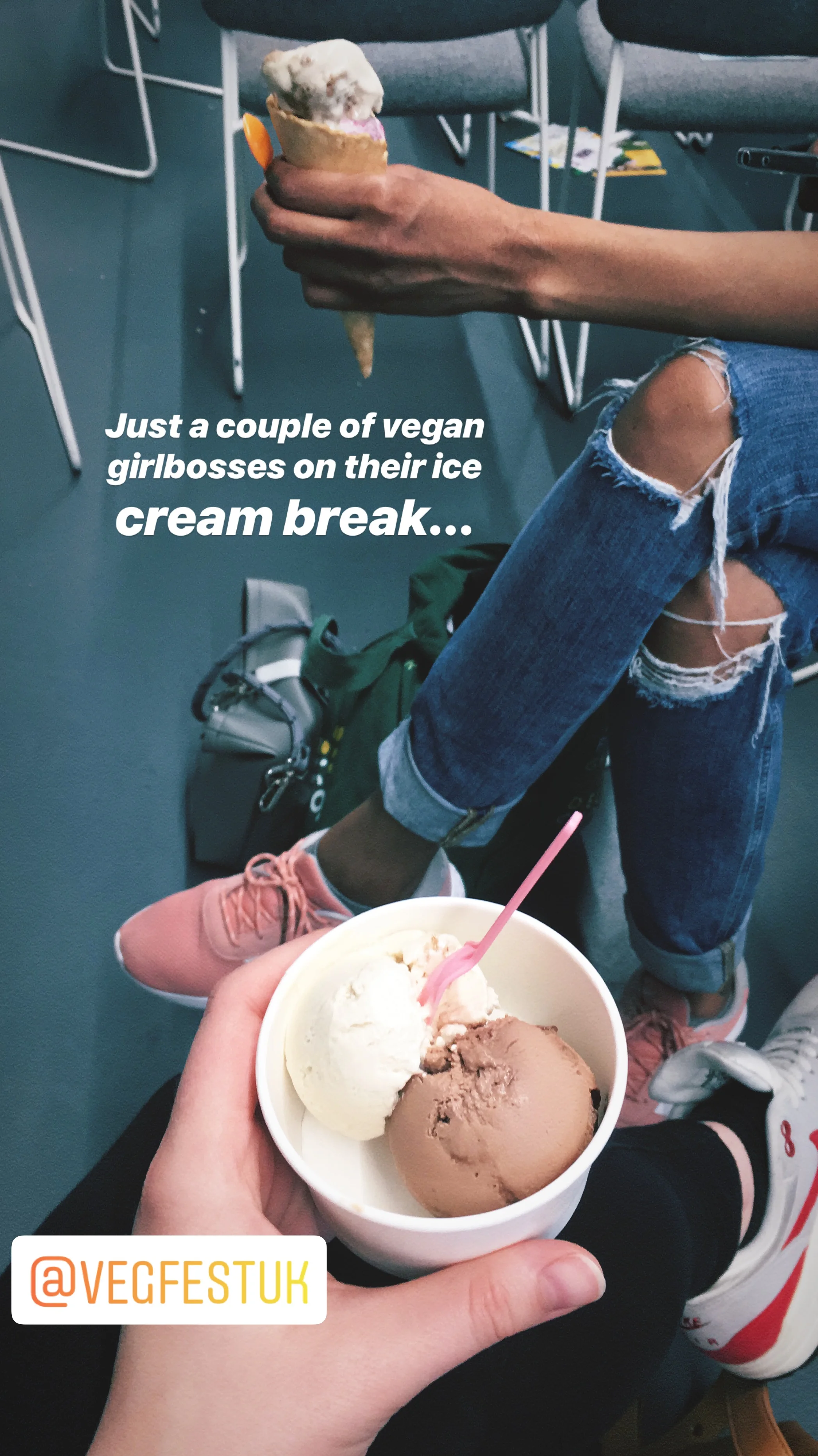 Every girlboss needs to stop for ice cream...