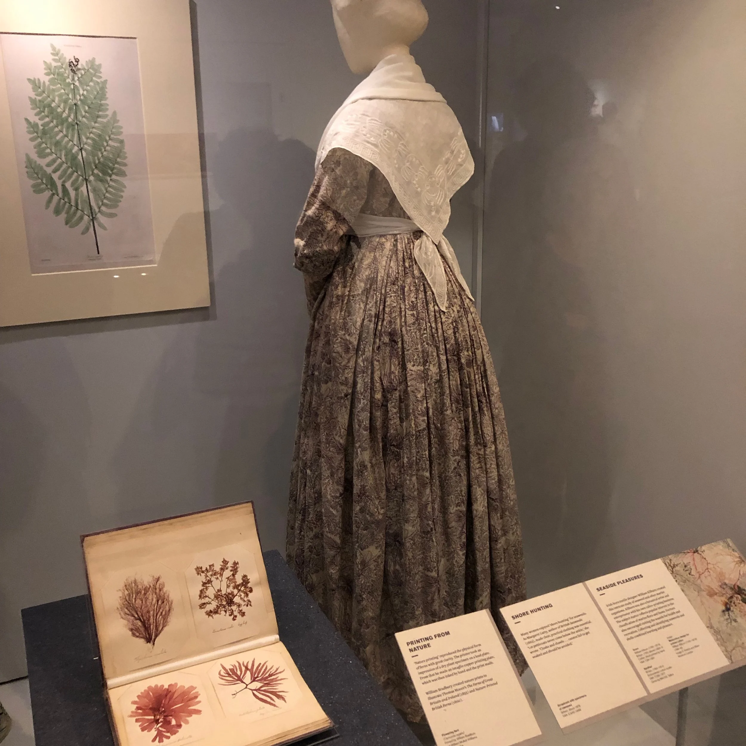 The use of plant/flower printing to create beautiful floral prints was inspiring!