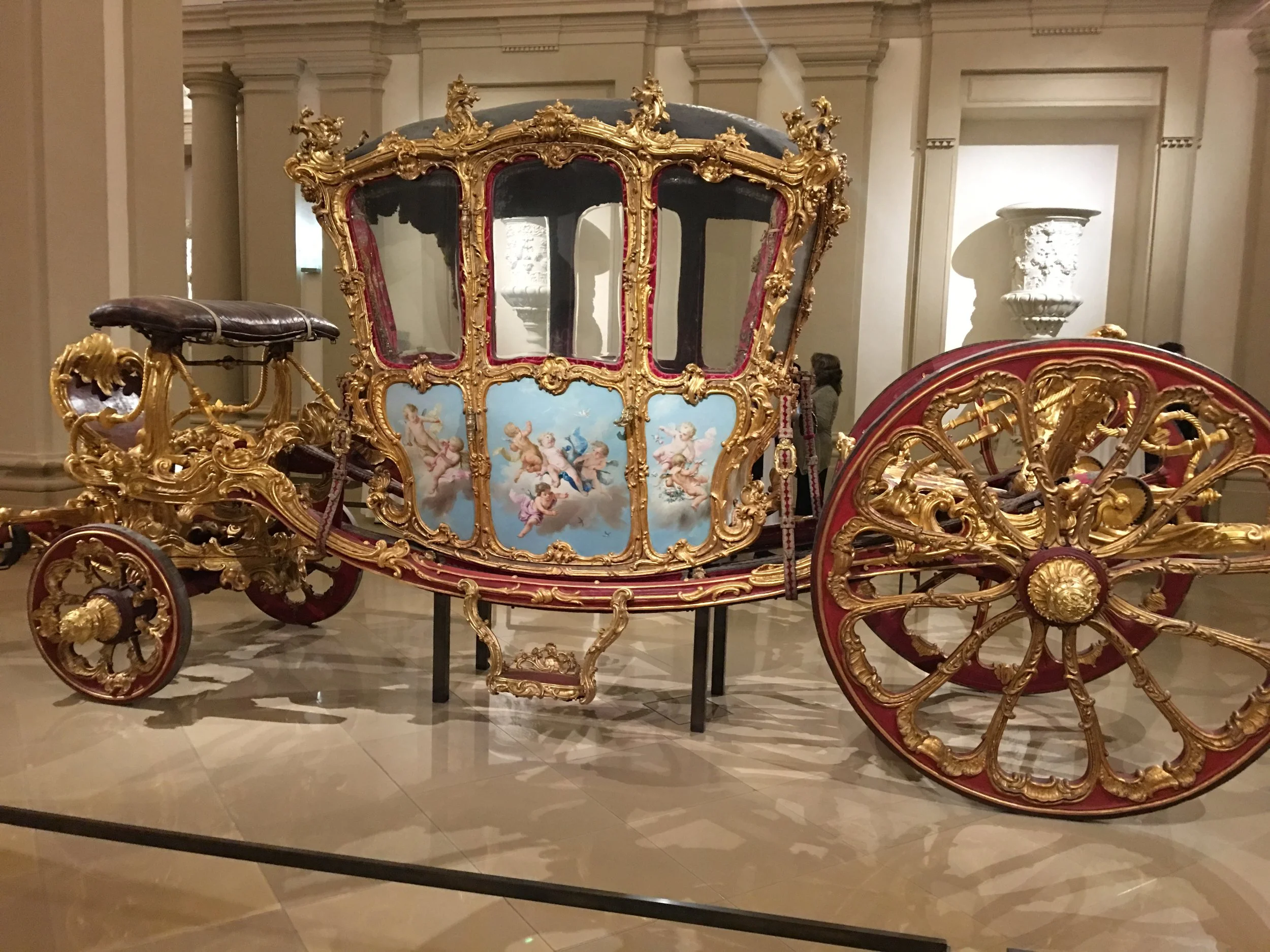 A palace we visited in Vienna for an included concert—royal treatment at its best!