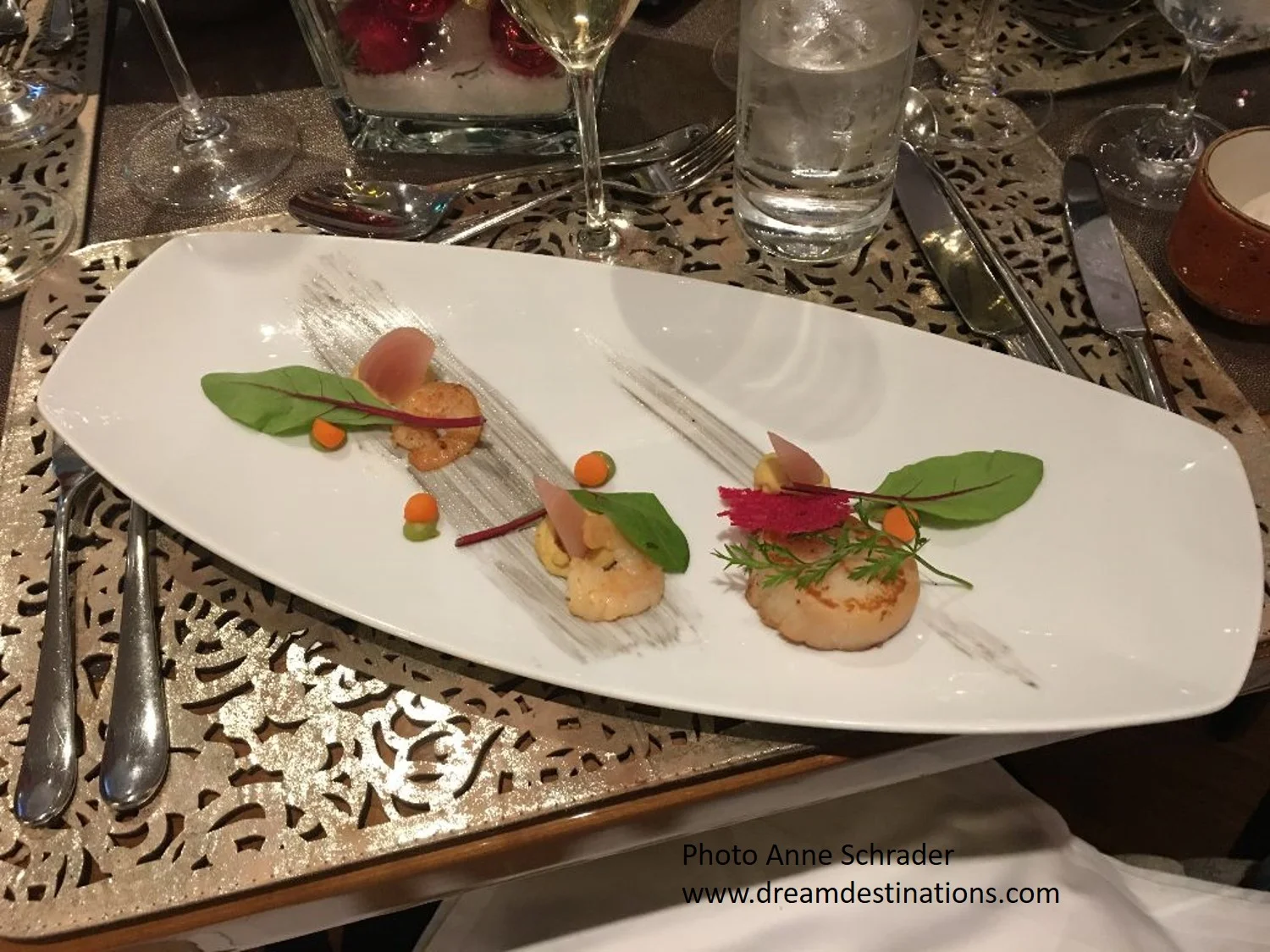 Fish and shellfish course Chef’s Table