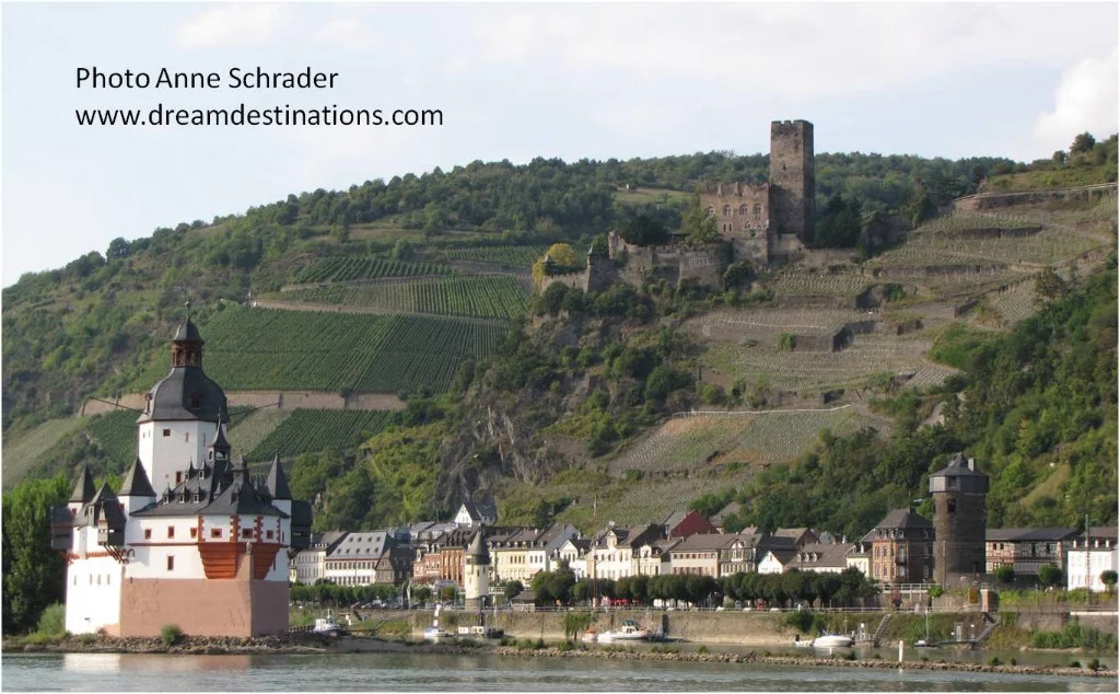 Hard to Match any more excellent sights than the Rhine River Gorge Castles on the Rhine—it never gets old!