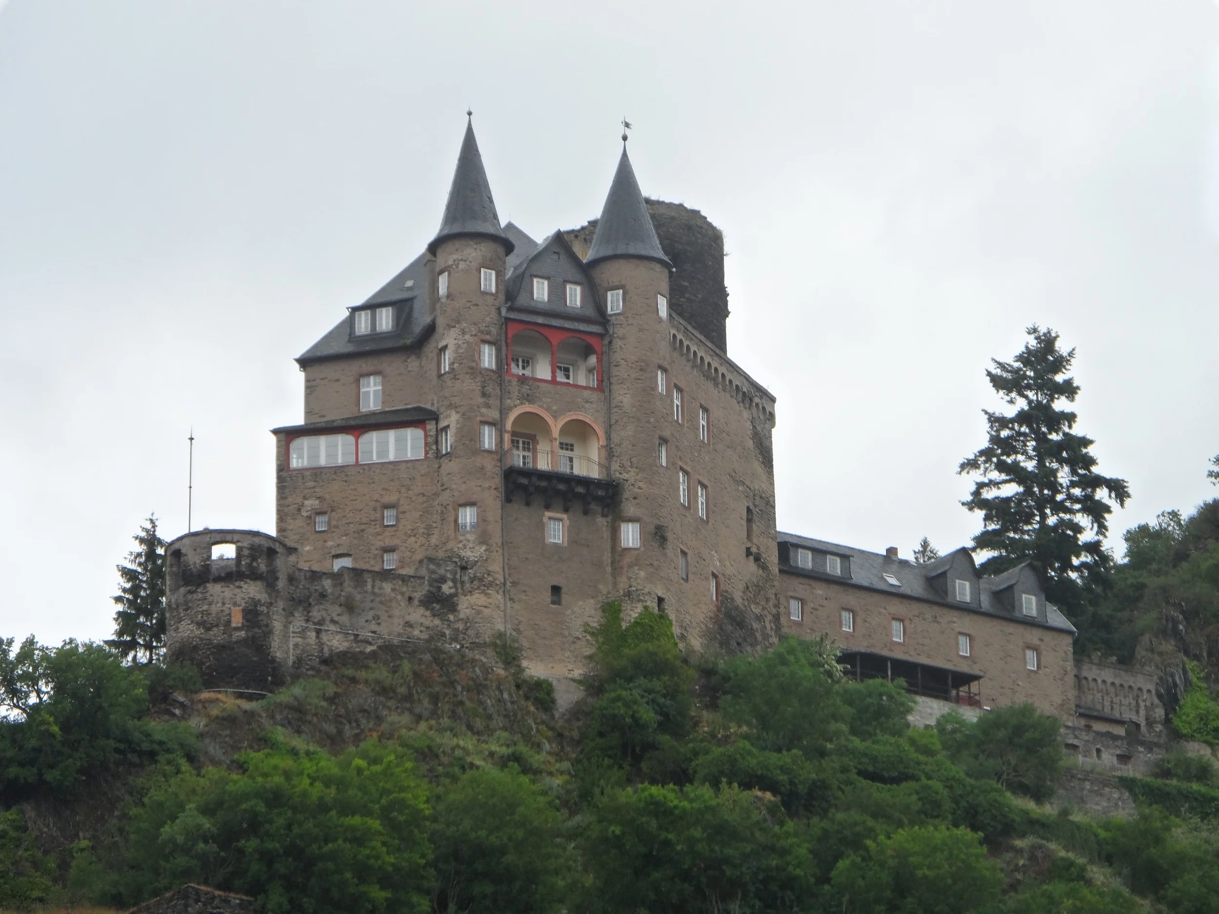Rhine River Gorge Castle 2019–I can add this photo to my cruise App