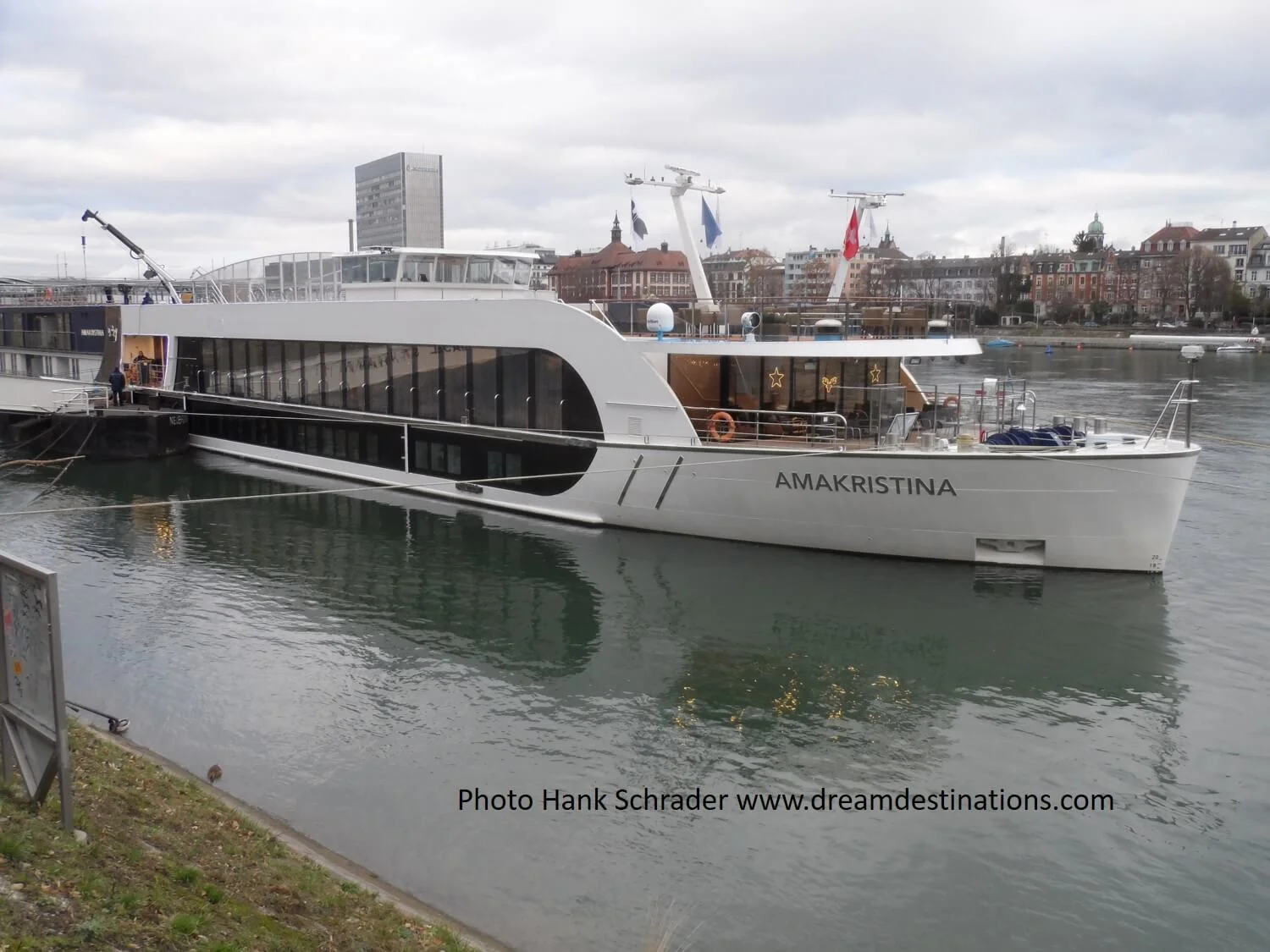 The AmaKristina in port - “Why is it so difficult to find the best European river cruise?” - Dream Destinations