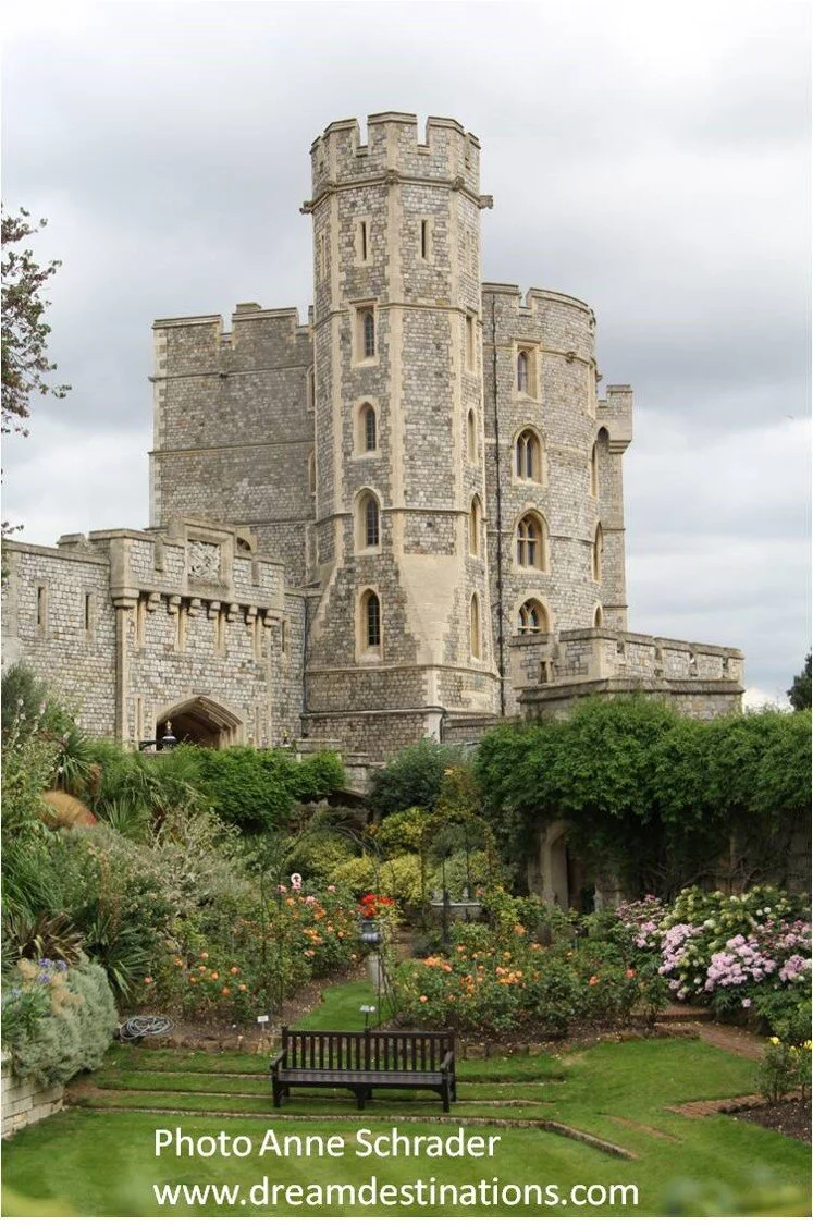 Norman Gate entrance to the Upper Ward area of Windsor Castle