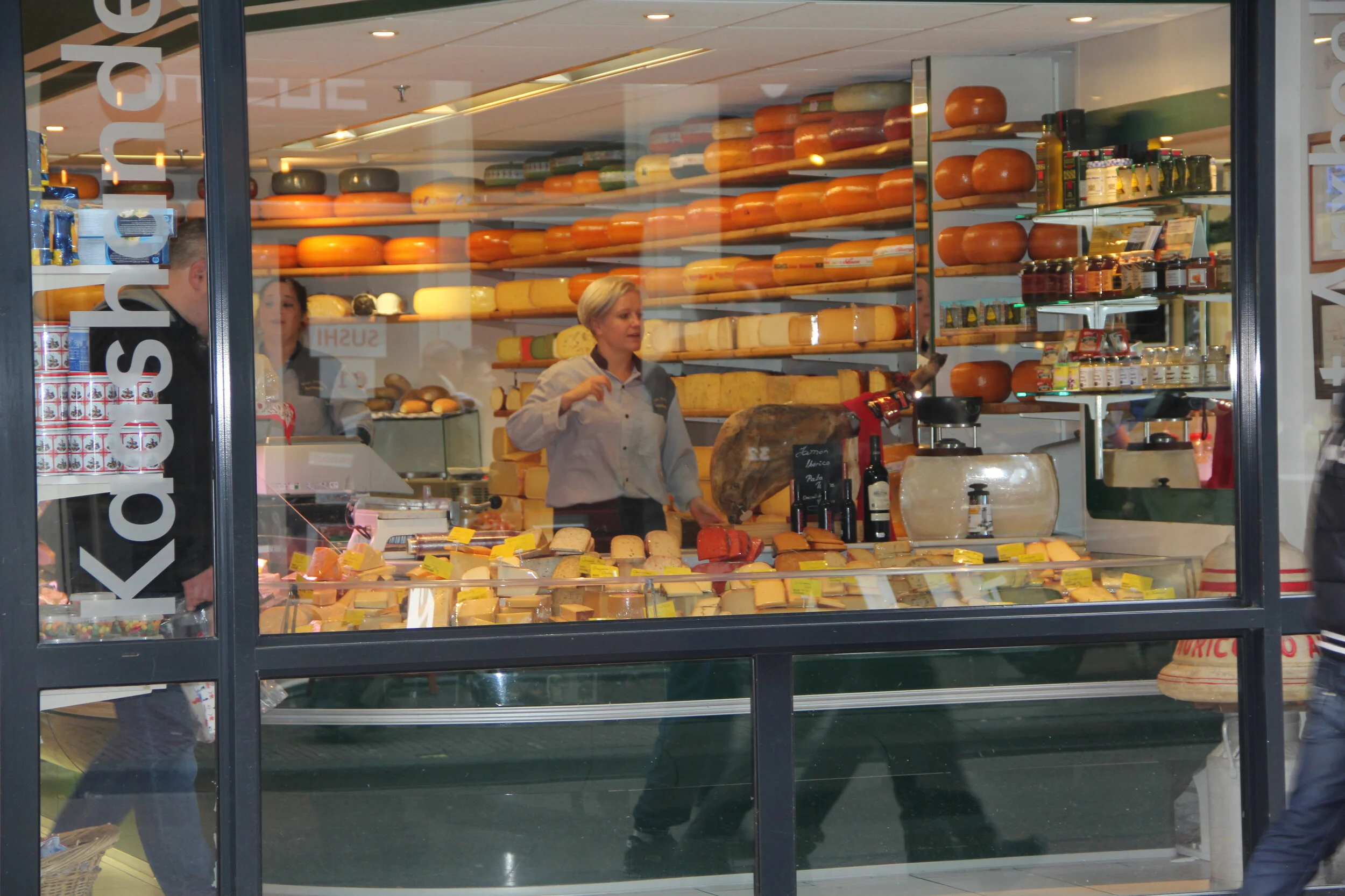 A cheese shop in Amsterdam