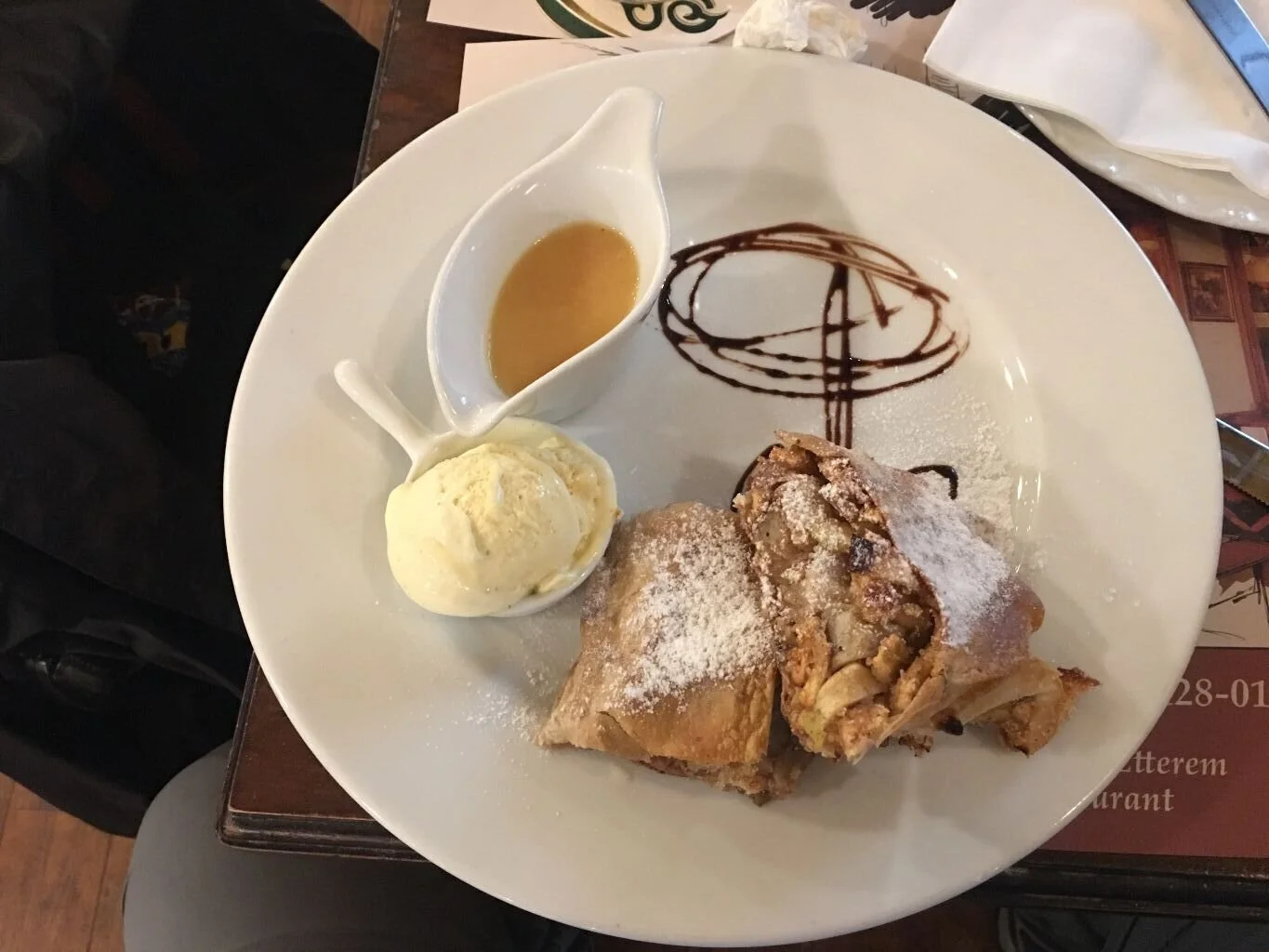 Of course, I had to finish with Apple Strudel at the Strudel House!
