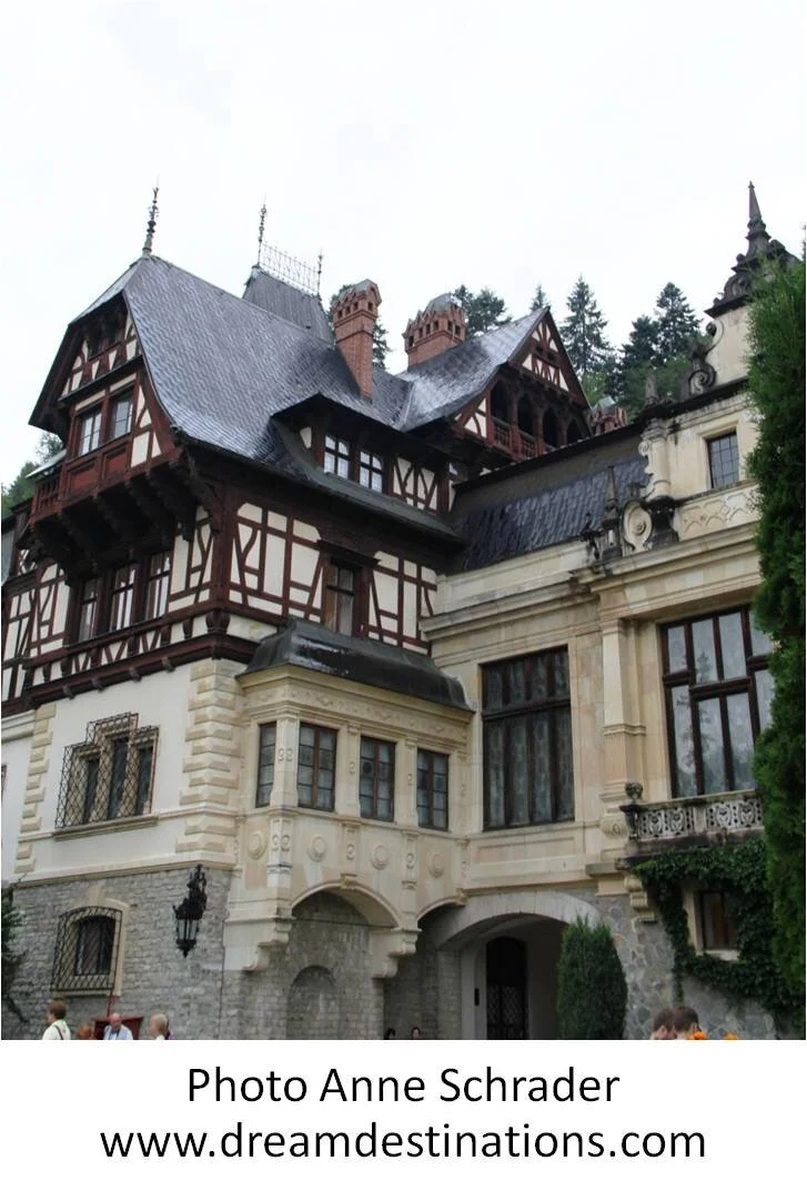 Another view of Peles Castle