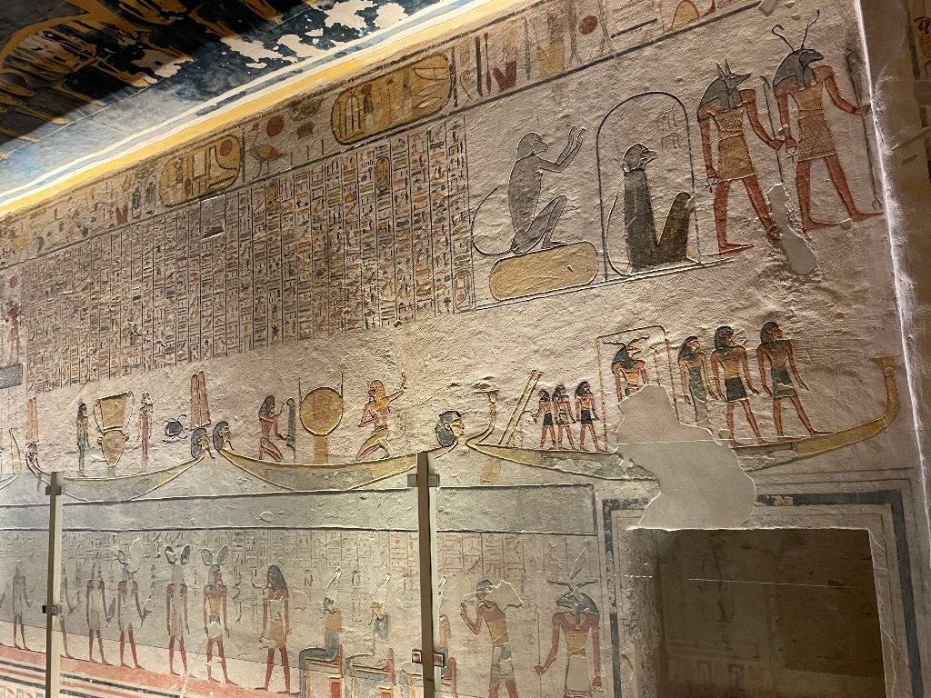 Wall Decorations Tomb of Ramses IX