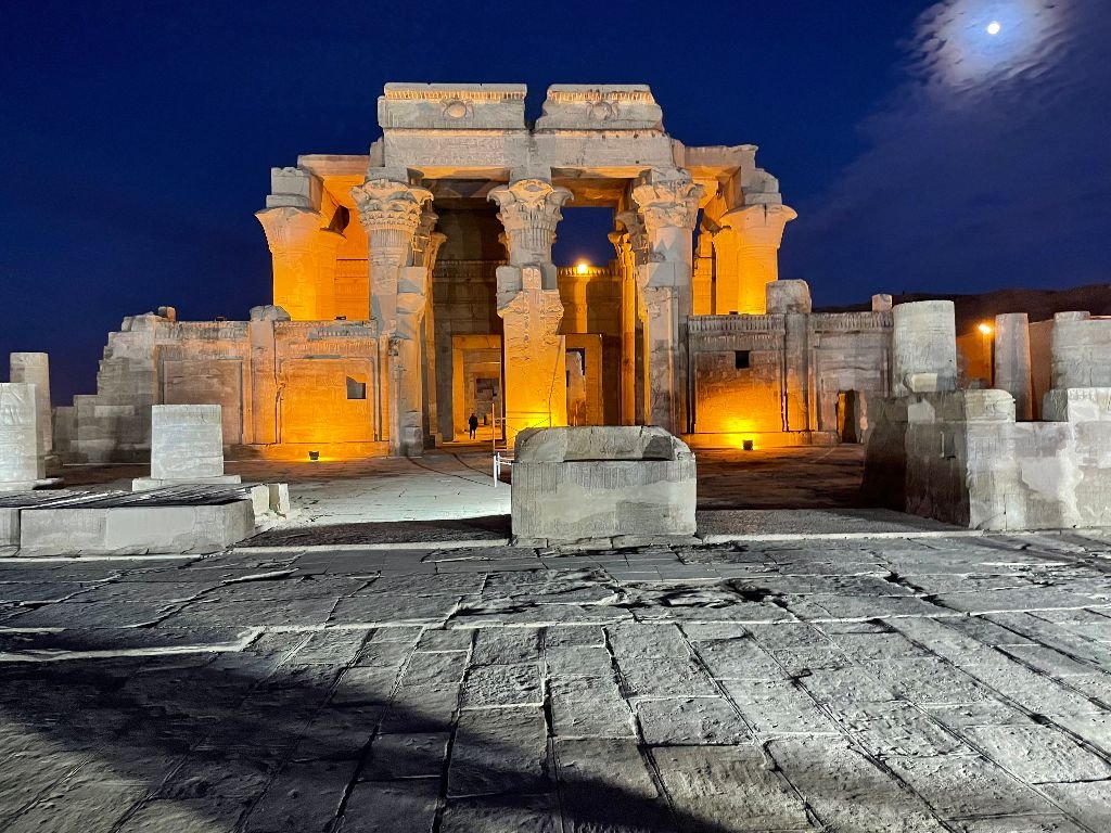 Kom-Ombo Temple at dusk