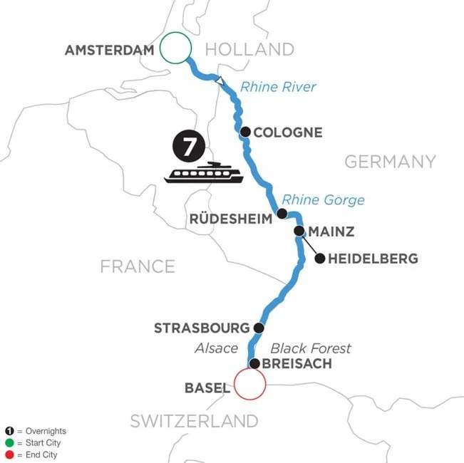 Comparing Rhine River Cruise Itineraries — Dream Destinations