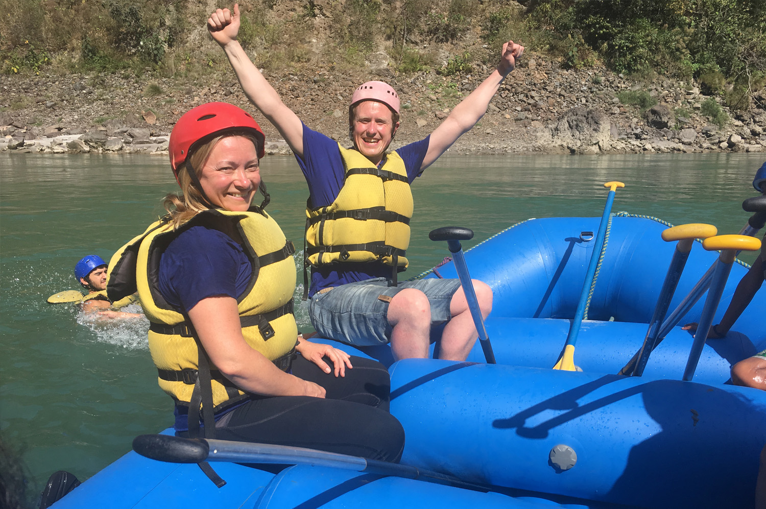 Rafting On The Ganges