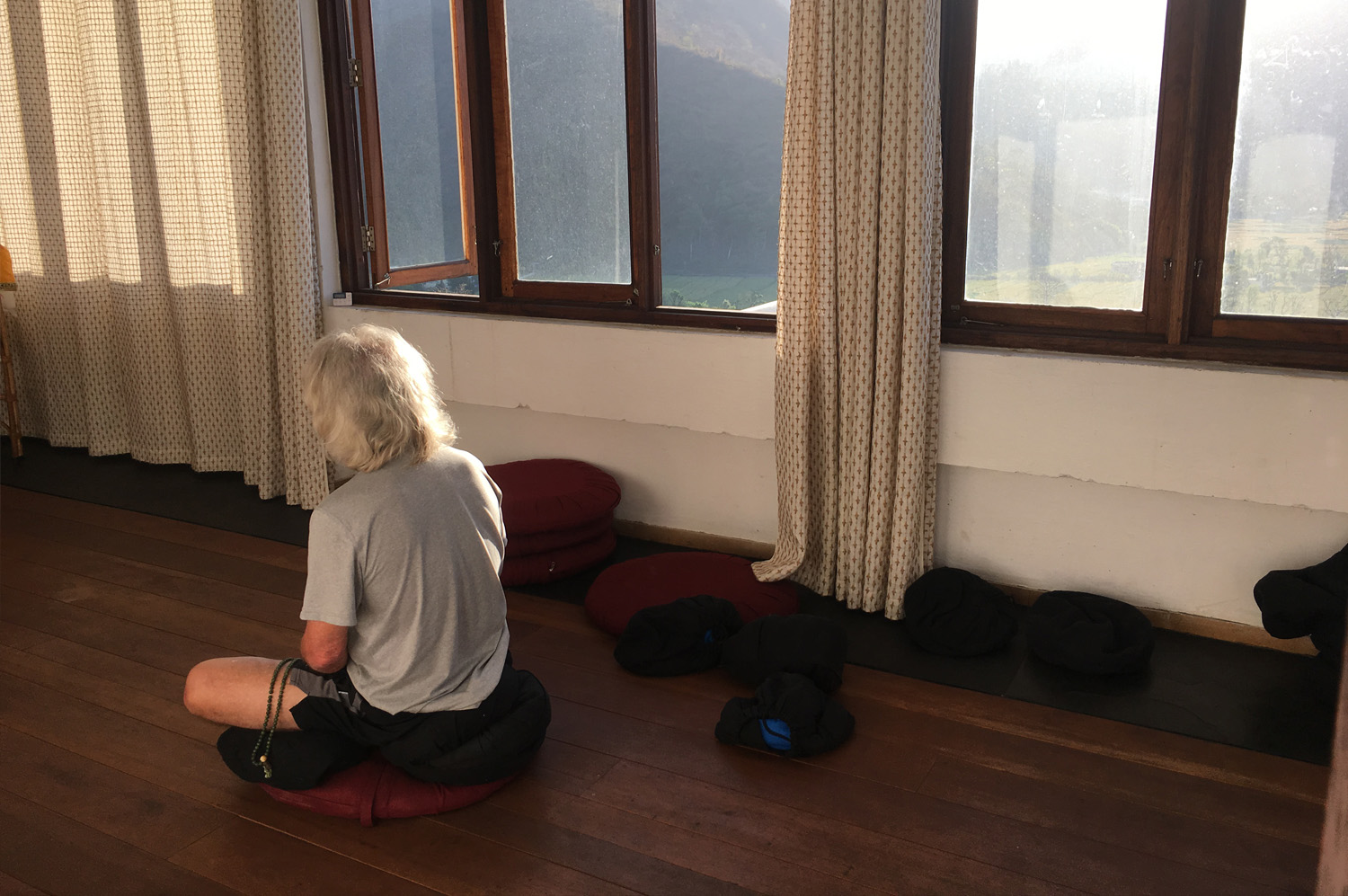 Meditation At The Tarab Ling Retreat Centre