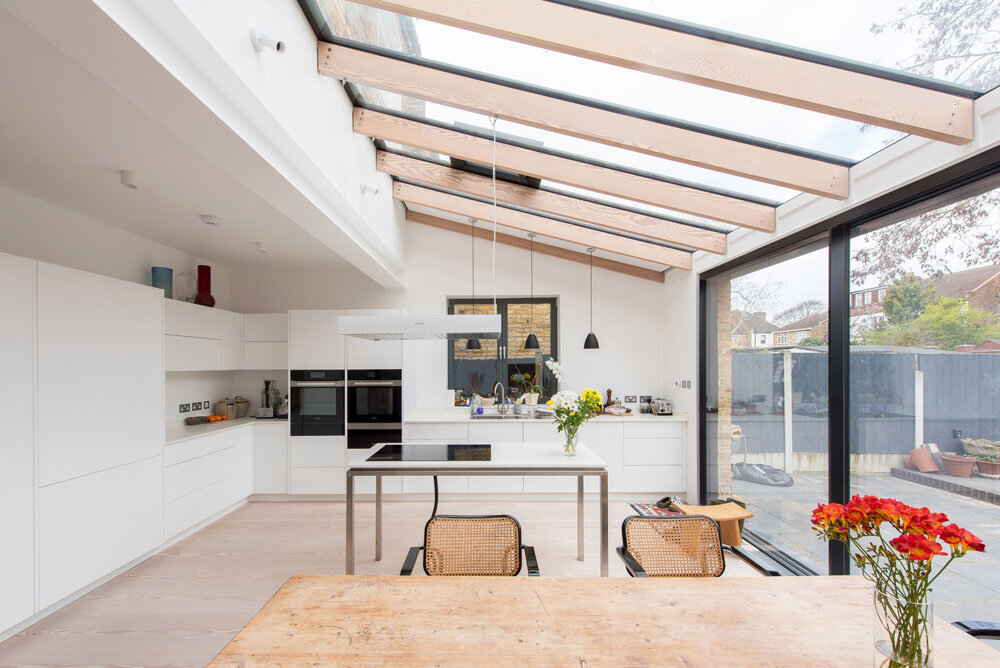 Light filled kitchen