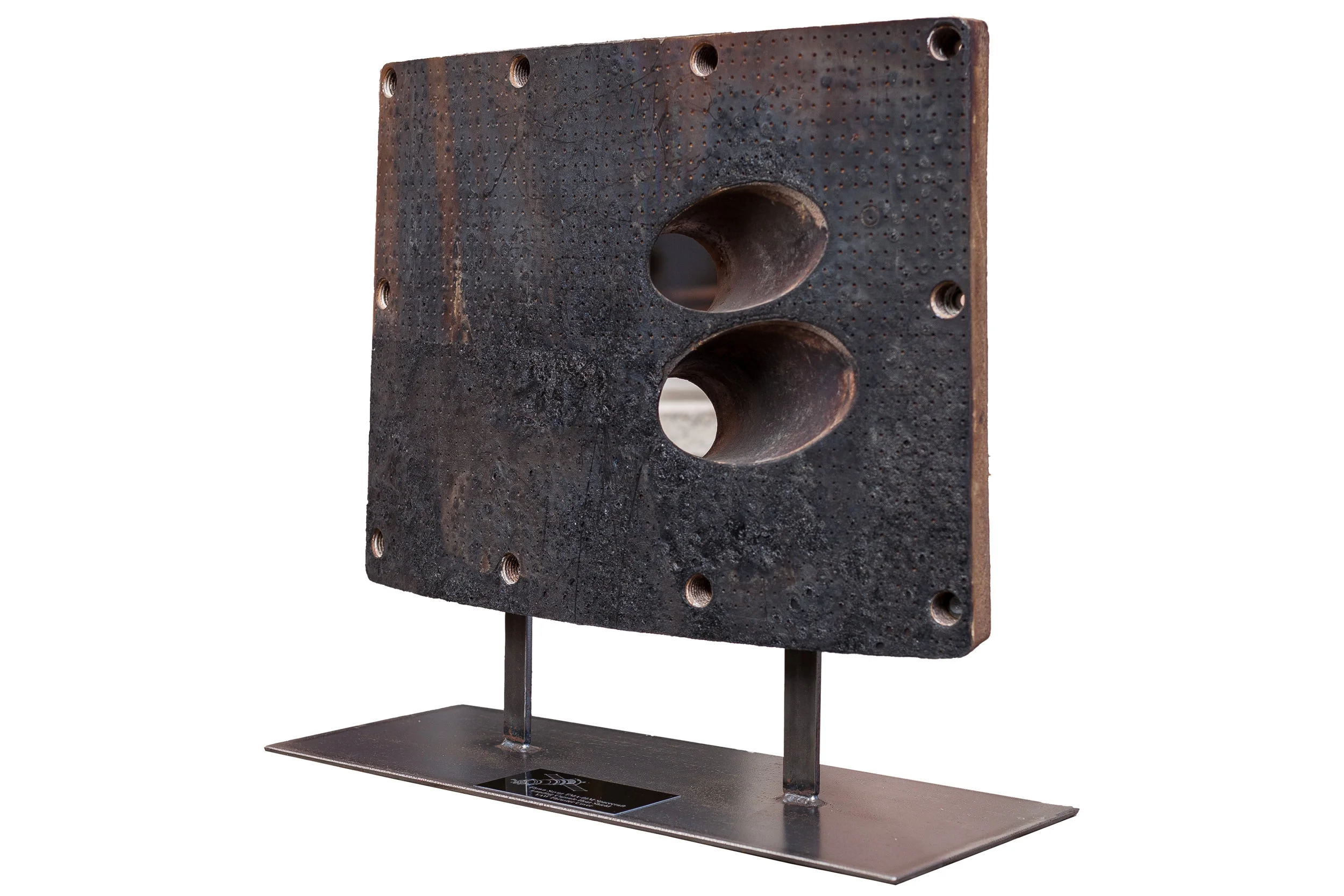 Flown Soyuz TMA-01M Spacecraft Landing Capsule Heat Shield YAW Thruster Cover