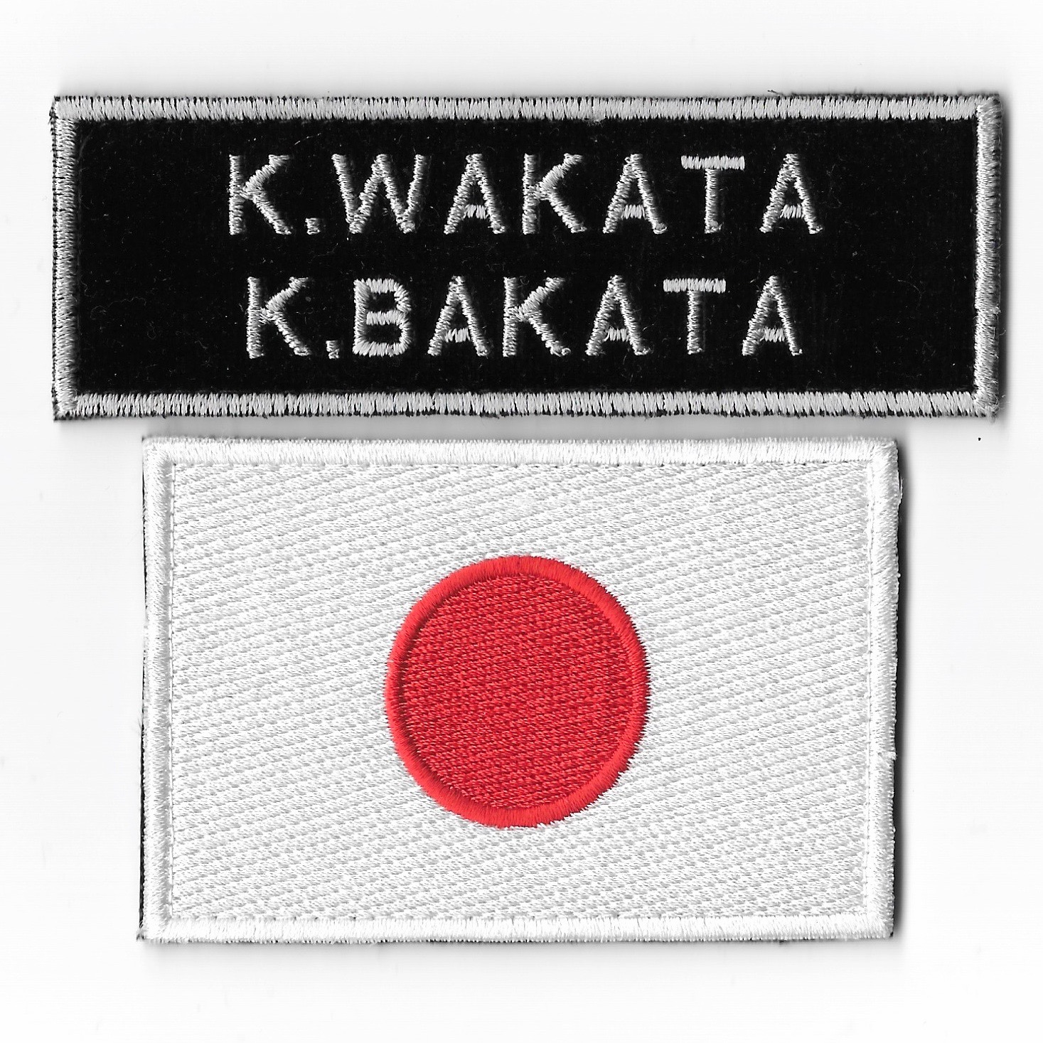 Authentic JAXA Astronaut K. Wakata Spacesuit Patch Set  ISS Expedition- 18