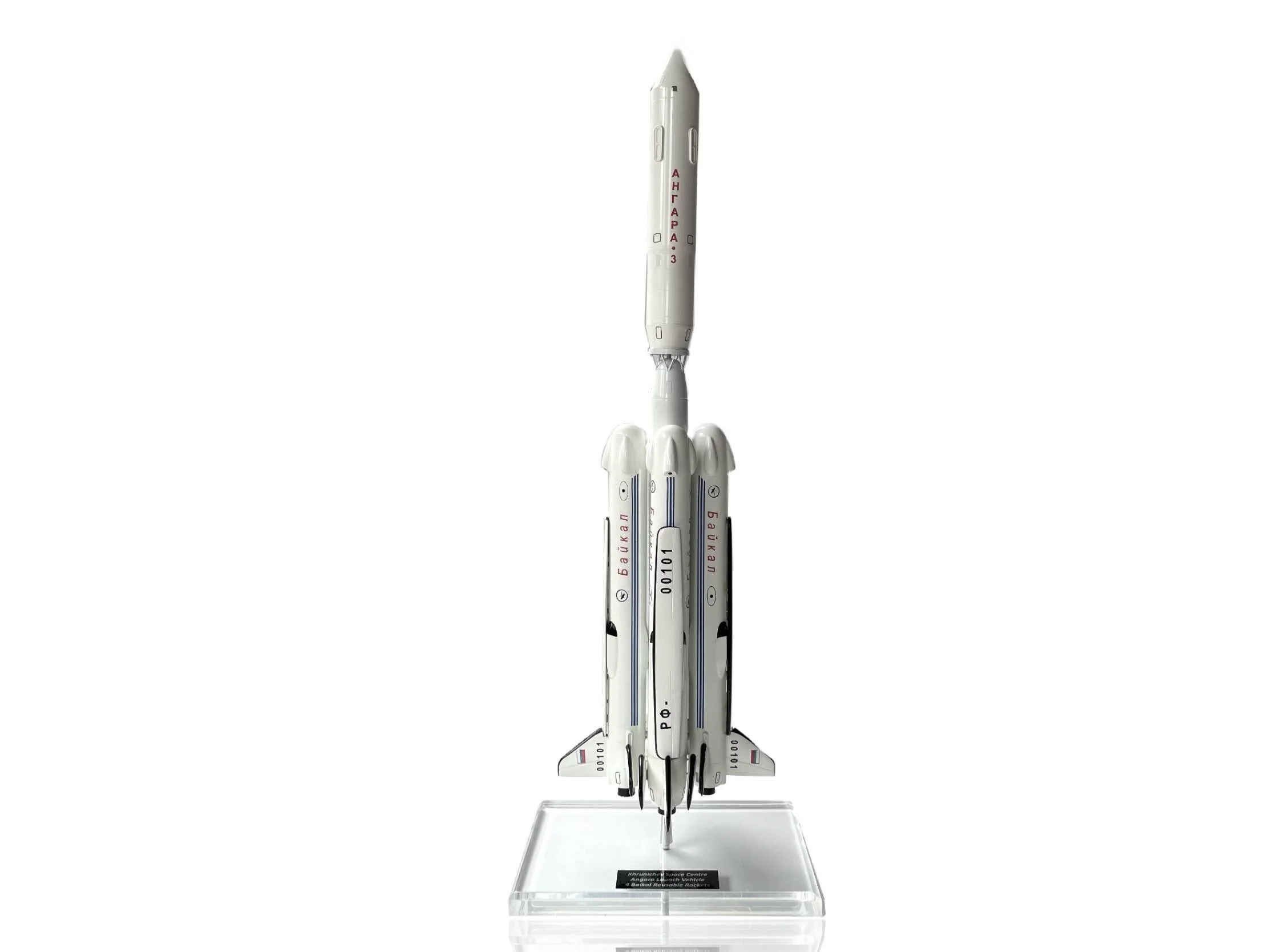 Angara 3 Space Rocket Model