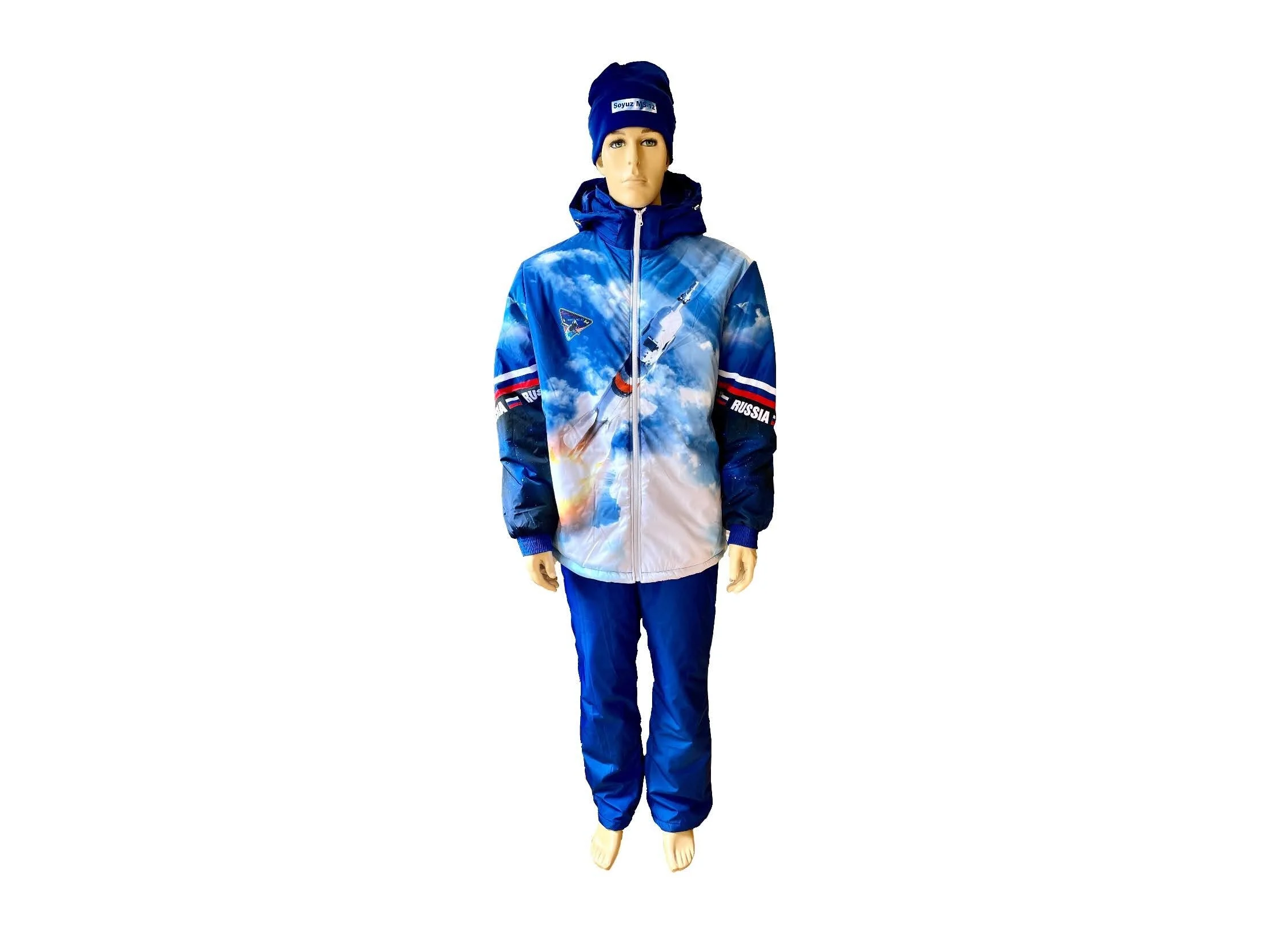 Winter Preflight ceremonial outwear spare set made for Russian cosmonaut Aleksey Ovchinin