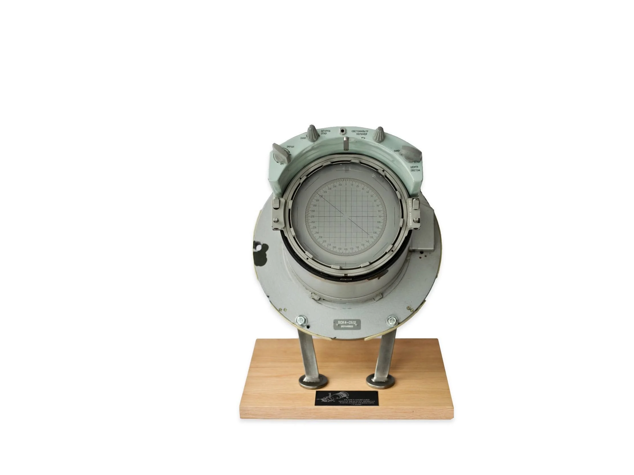 Flown Soyuz Descent Module Navigational Periscope