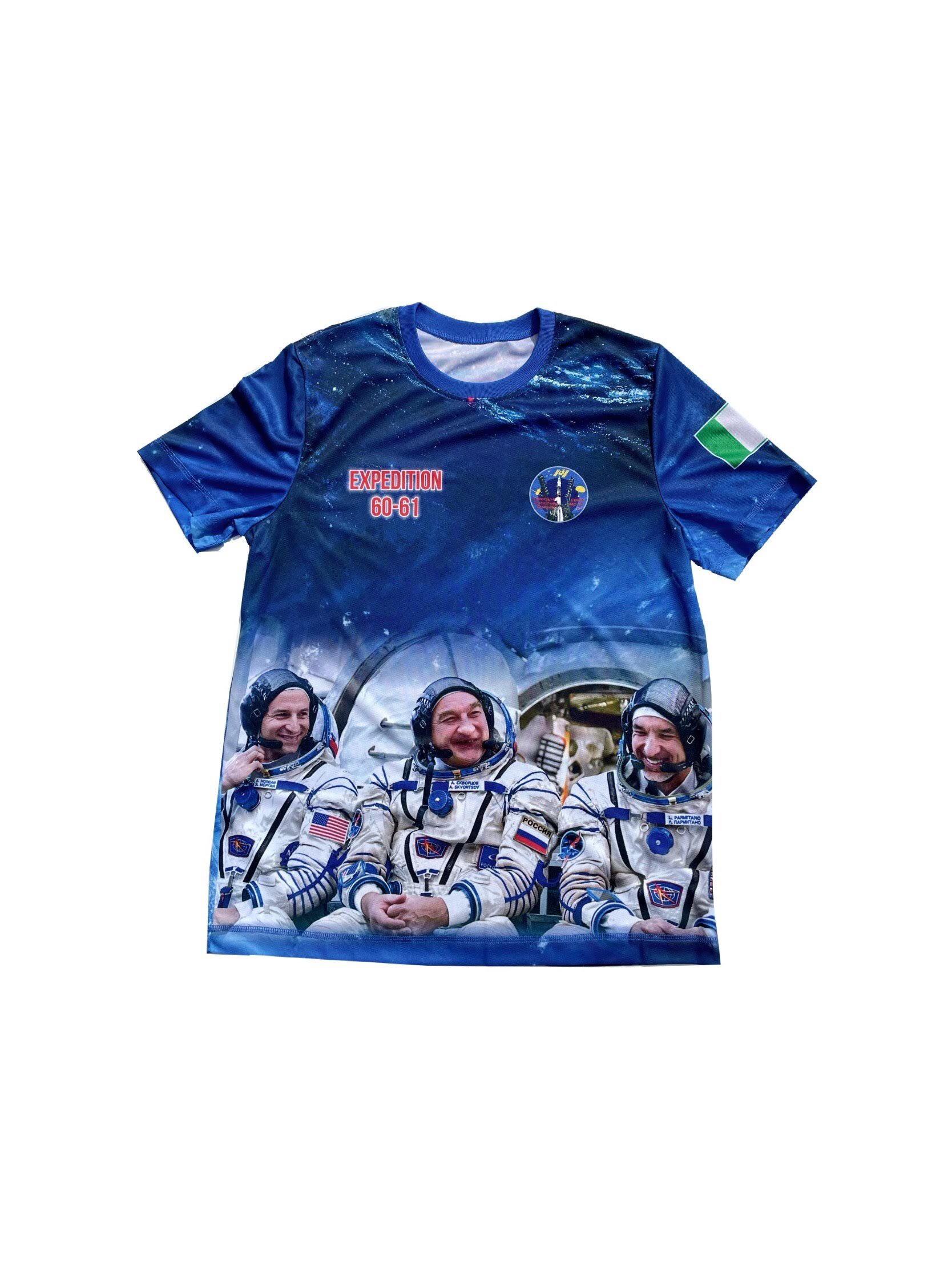 ESA Italian Astronaut Luca Parmitano Prefligh Jersey Expedition 60-61 Soyuz MS-13