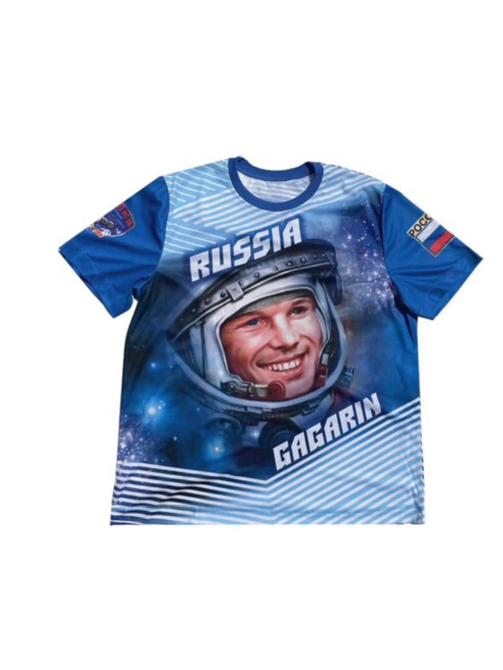 Russian Cosmonaut Oleg Novitsky jersey t-shirt Soyuz MS-18