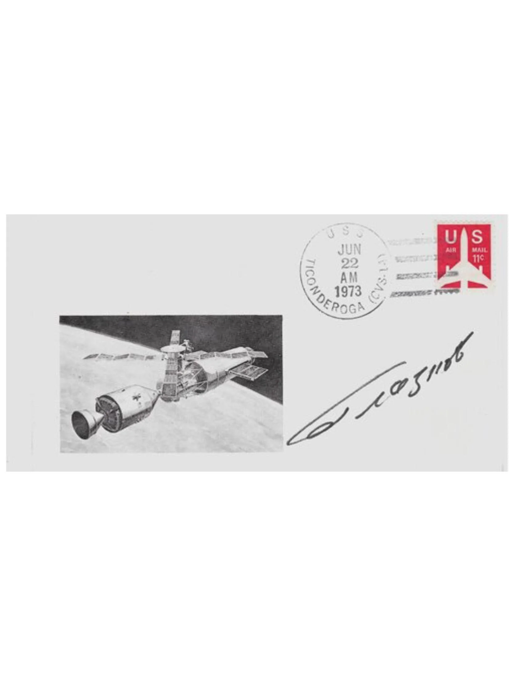 Cosmonaut A. Glazkov USA Space Cover 