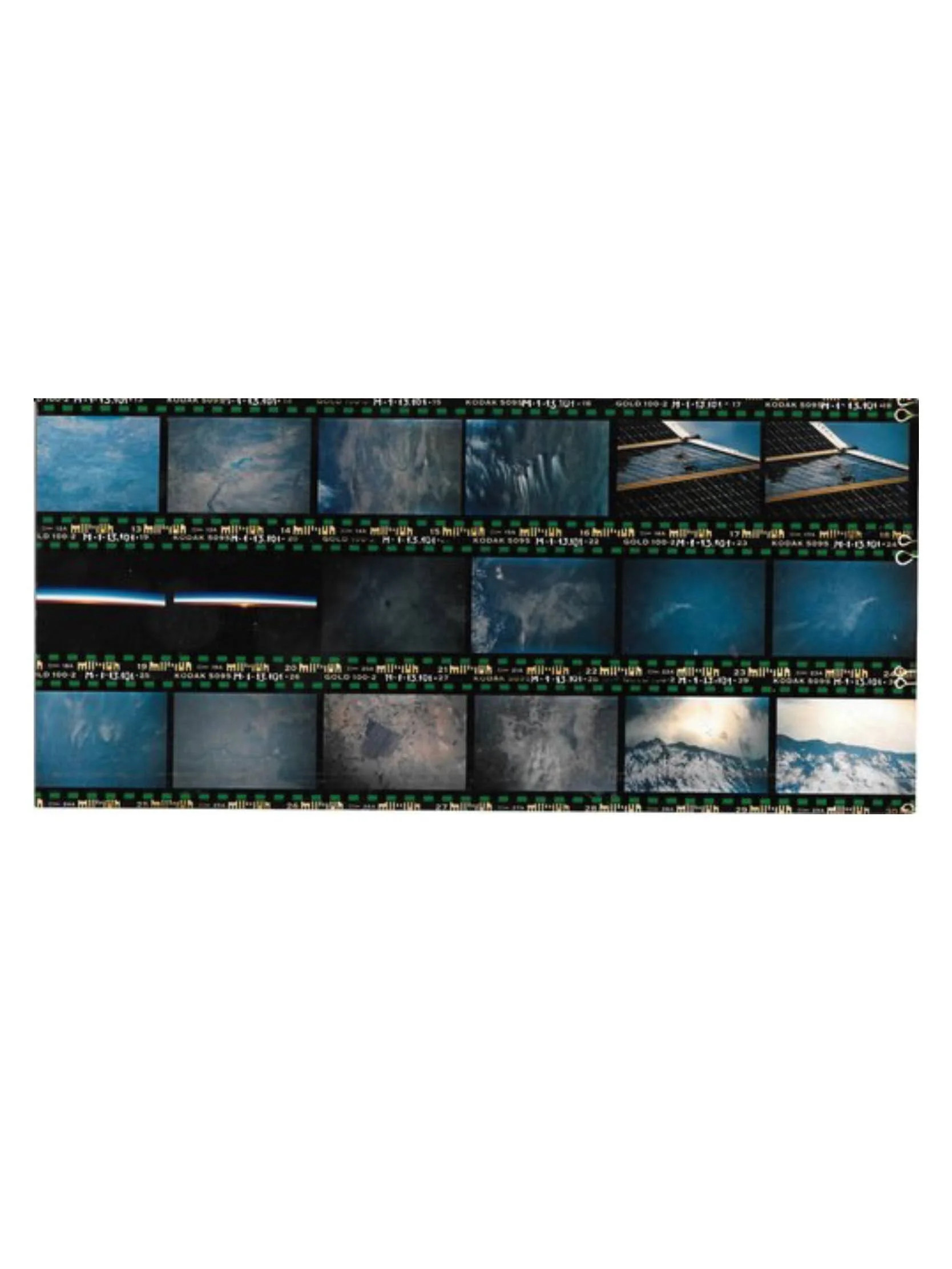 Cosmonaut Vasily Tsibliyev Soyuz TM-17 Mir EO-14 Kodak Flown Control Print (1)