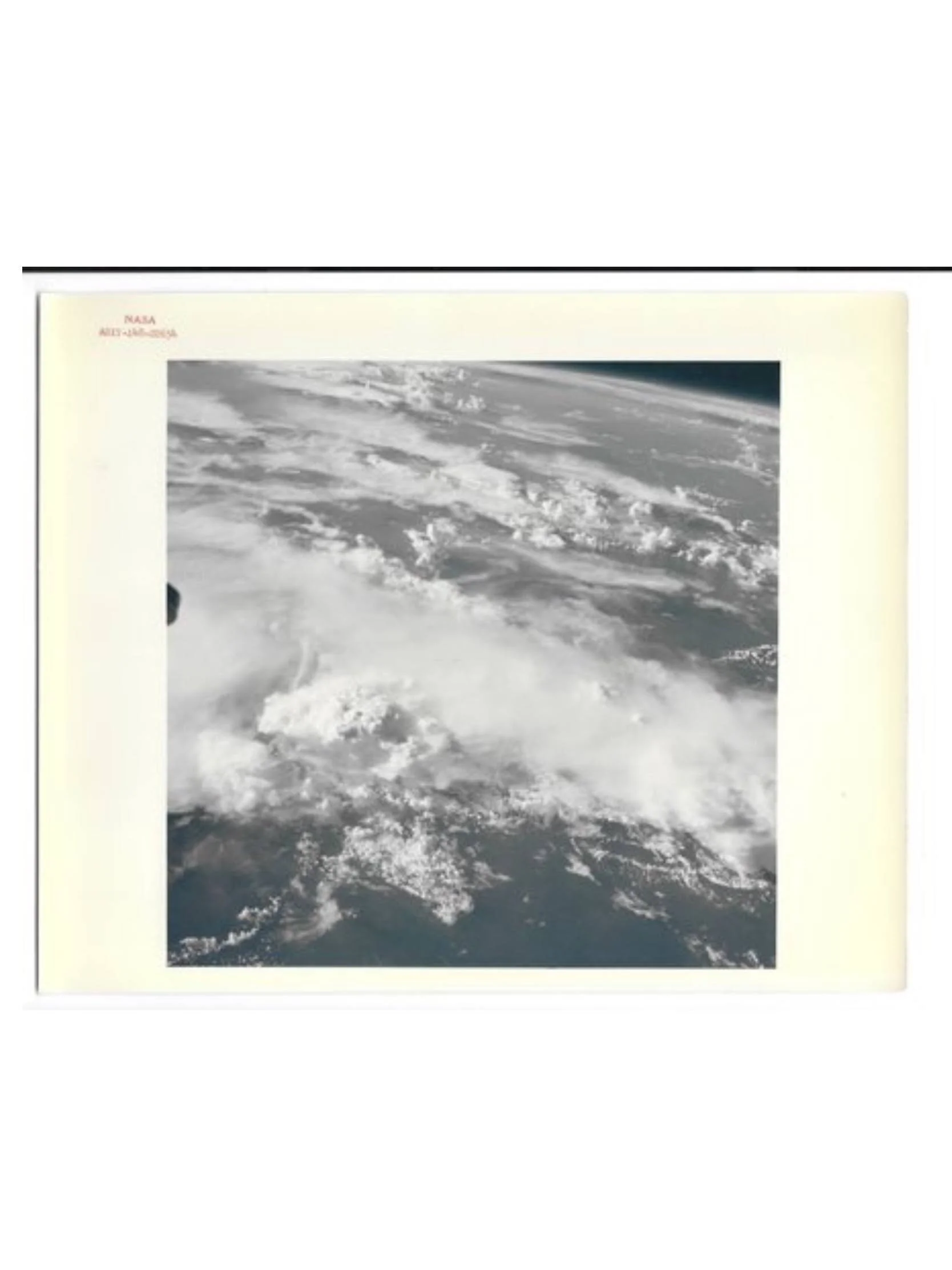 Apollo 17 Original NASA "Red Number" Color Photo Earth orbit Prior to Trans-Lunar Cost AS17-148-22654