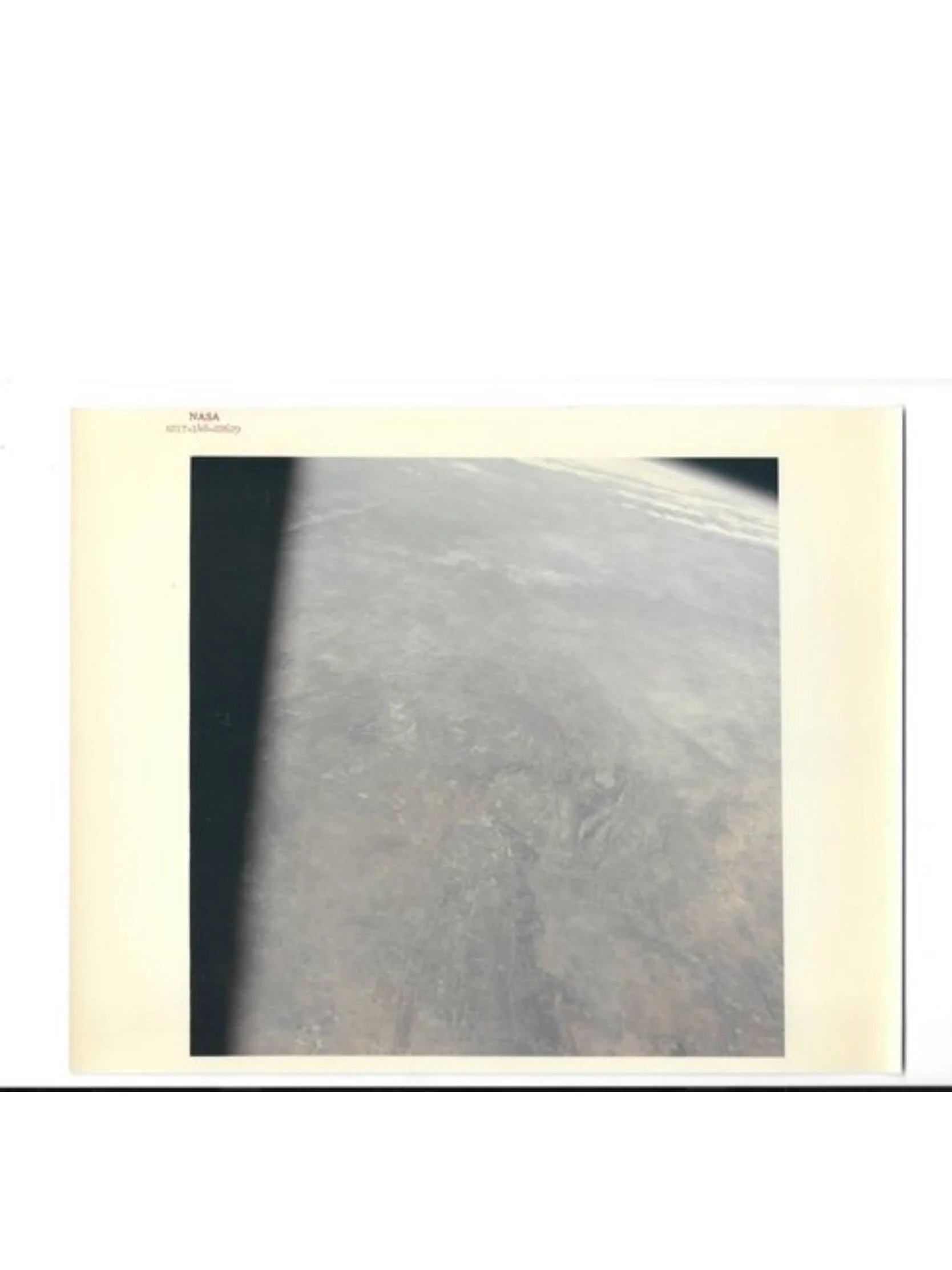 Apollo 17 Original NASA "Red Number" Color Photo Earth orbit Prior to Trans-Lunar Coast AS17-148-22629