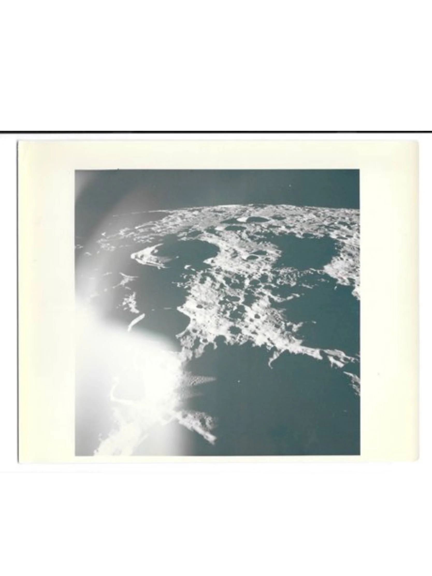 Apollo 17 Original NASA "Red Number" Color Photo Earth orbit Prior to Trans-Lunar Cost AS17-148-22648