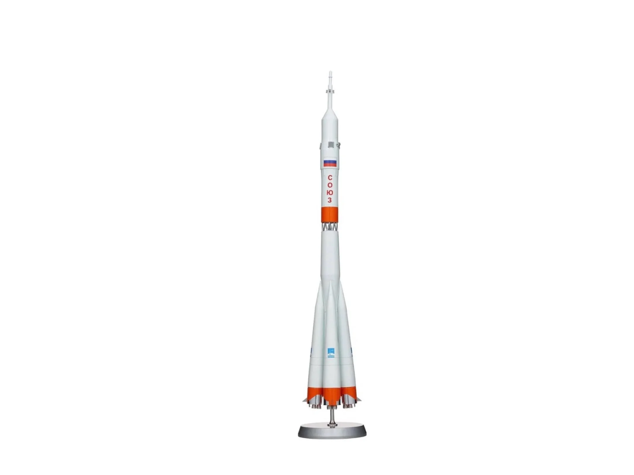 EXTRA-LARGE SCALE SOYUZ ROCKET MODEL