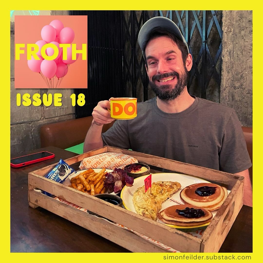 News newletter in bio where I eat food and it's Christmas and i make videos and not so much complaining about India so enjoy the respite 🤠